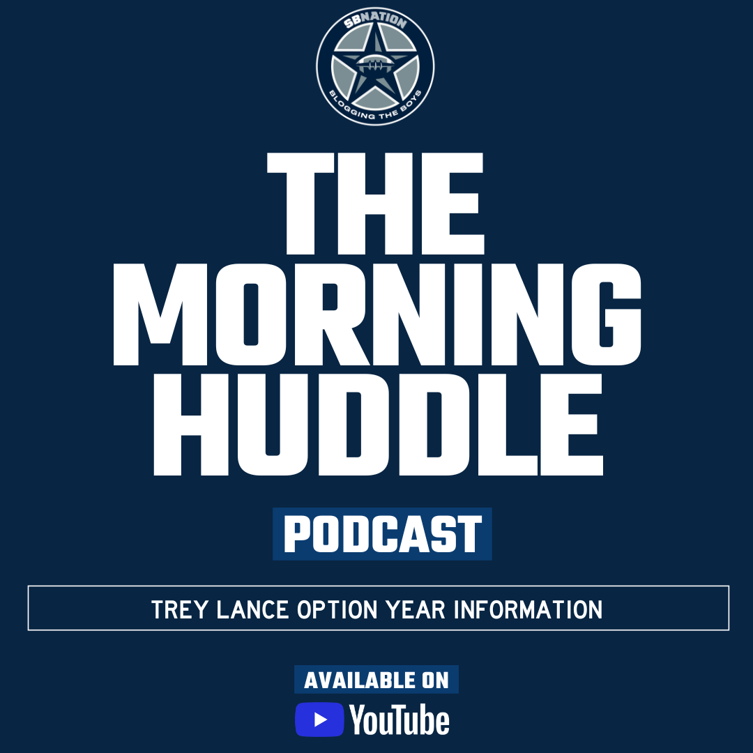 The Morning Huddle: Trey Lance option year information episode artwork