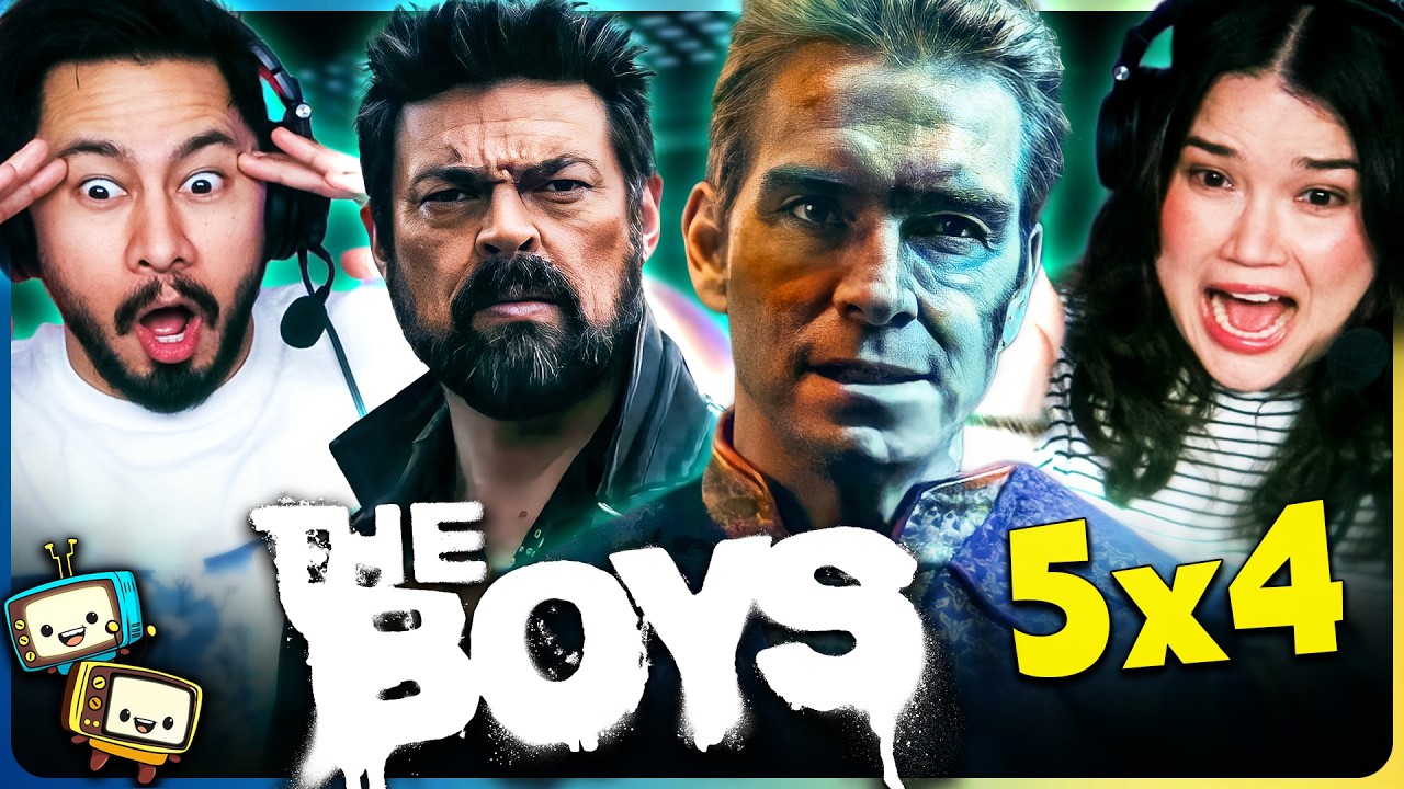 THE BOYS 5x4 REACTION! | Karl Urban, Jack Quaid, Antony Starr, Erin Moriarty | Amazon Prime episode artwork