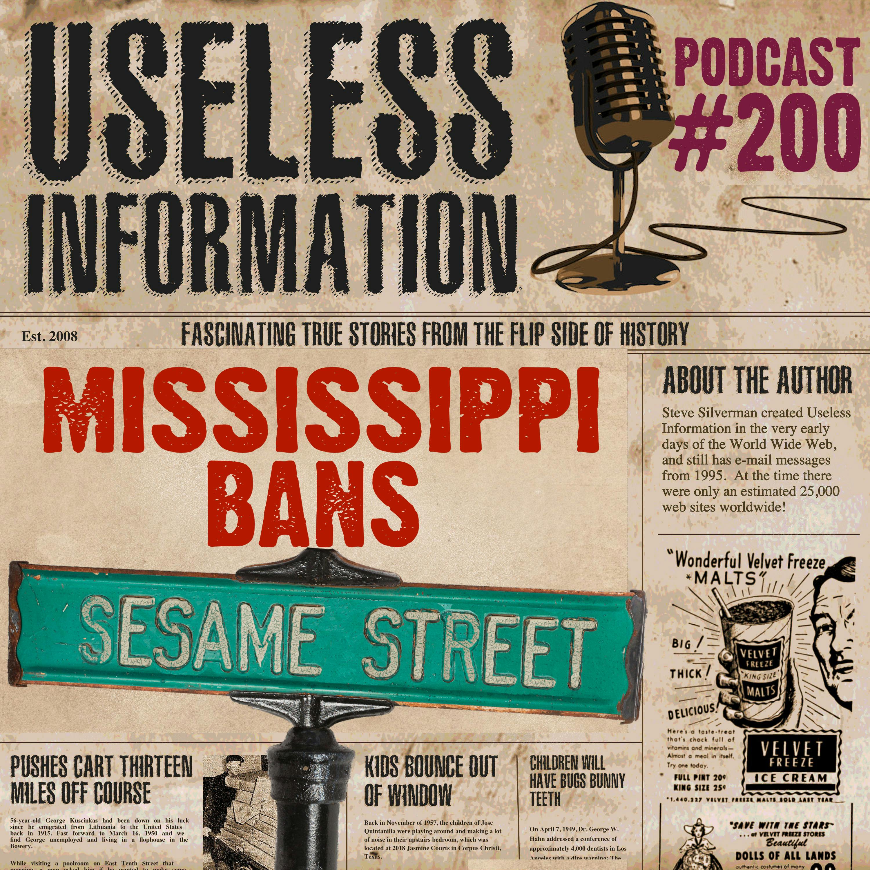 Mississippi Bans Sesame Street - UI Podcast #200