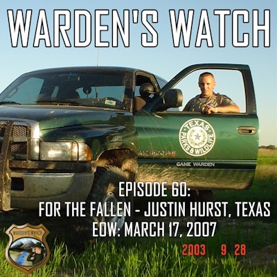 Warden's Watch - Life-saving badge of Game Warden Wayne