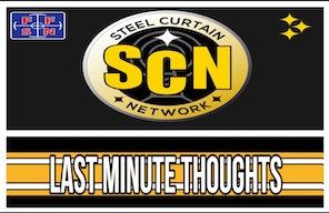 Last Minute Thoughts before the Steelers host the Colts in Week 9