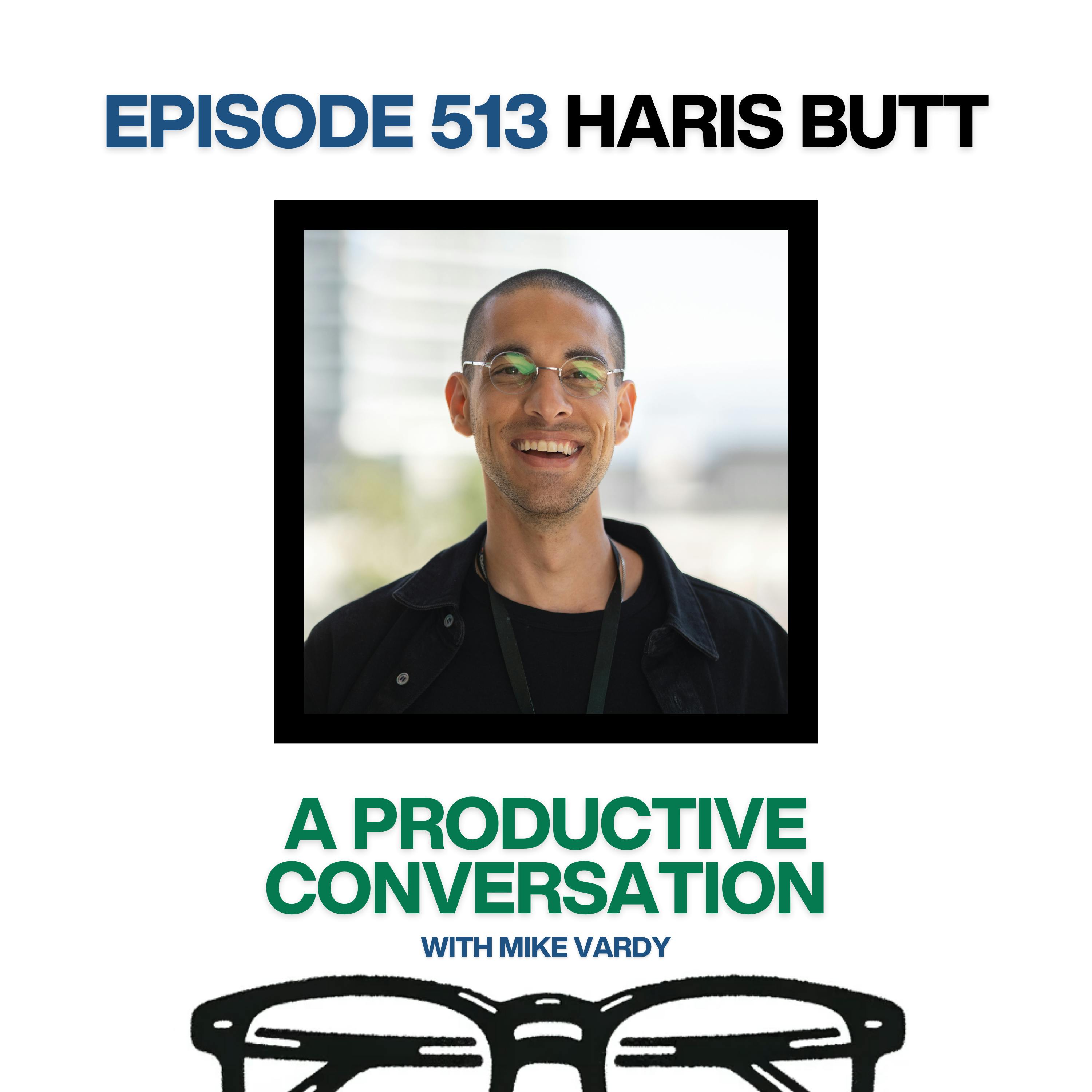 Haris Butt Talks About AI and Productivity Enhancements