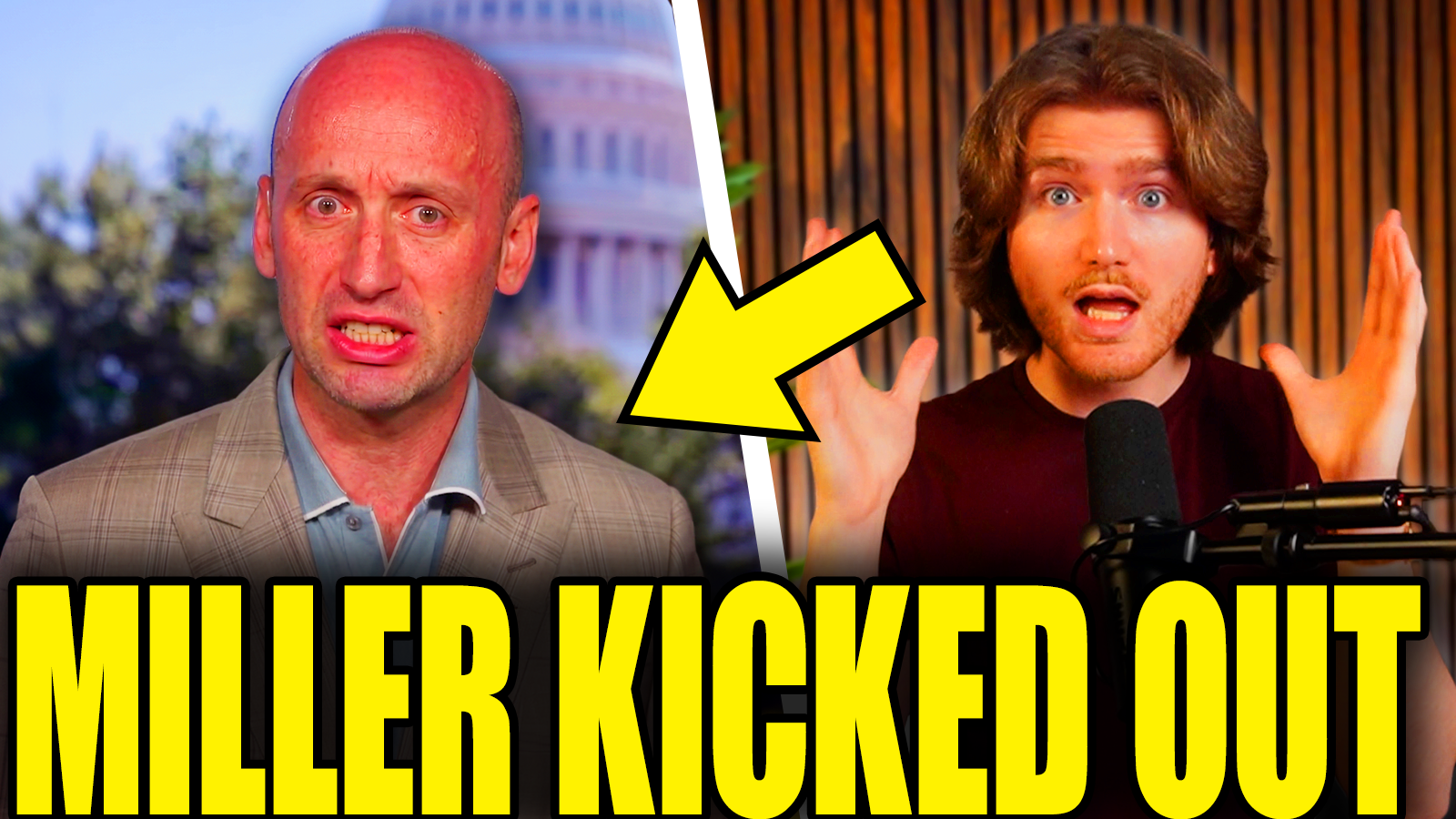 Miller Suffers Emotional Collapse As Trump Kicks Him Out episode artwork