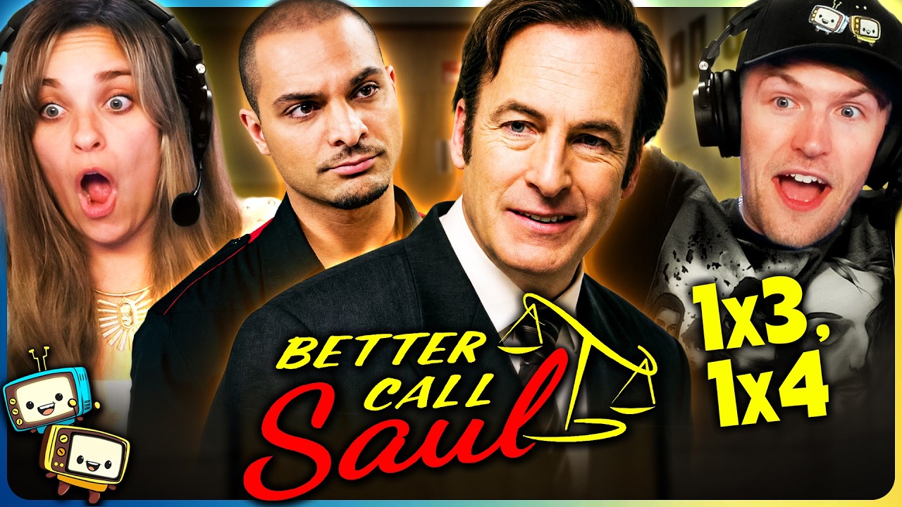 BETTER CALL SAUL 1x3 & 1x4 Reaction & Discussion! | First Time Watch | Bob Odenkirk | Jonathan Banks episode artwork