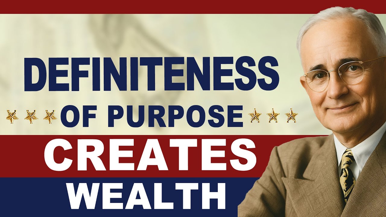 Definiteness of Purpose: The Master Key to Wealth | Napoleon Hill