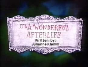 Beetlejuice "It's a Wonderful Afterlife" episode artwork