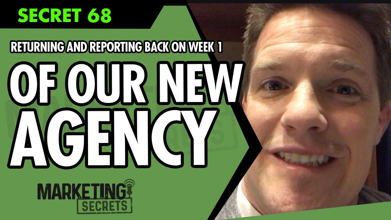 Returning And Reporting Back On Week One Of Our New Agency