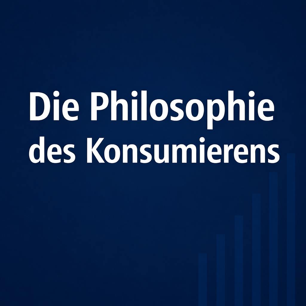 Die Philosophie des Konsumierens #137 Die Philosophie des Konsumierens #137