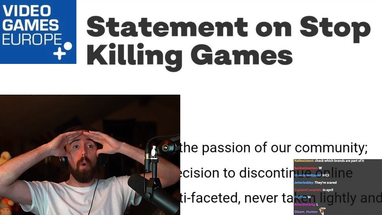 European Gaming Industry Lobby responded.. | Asmongold TV