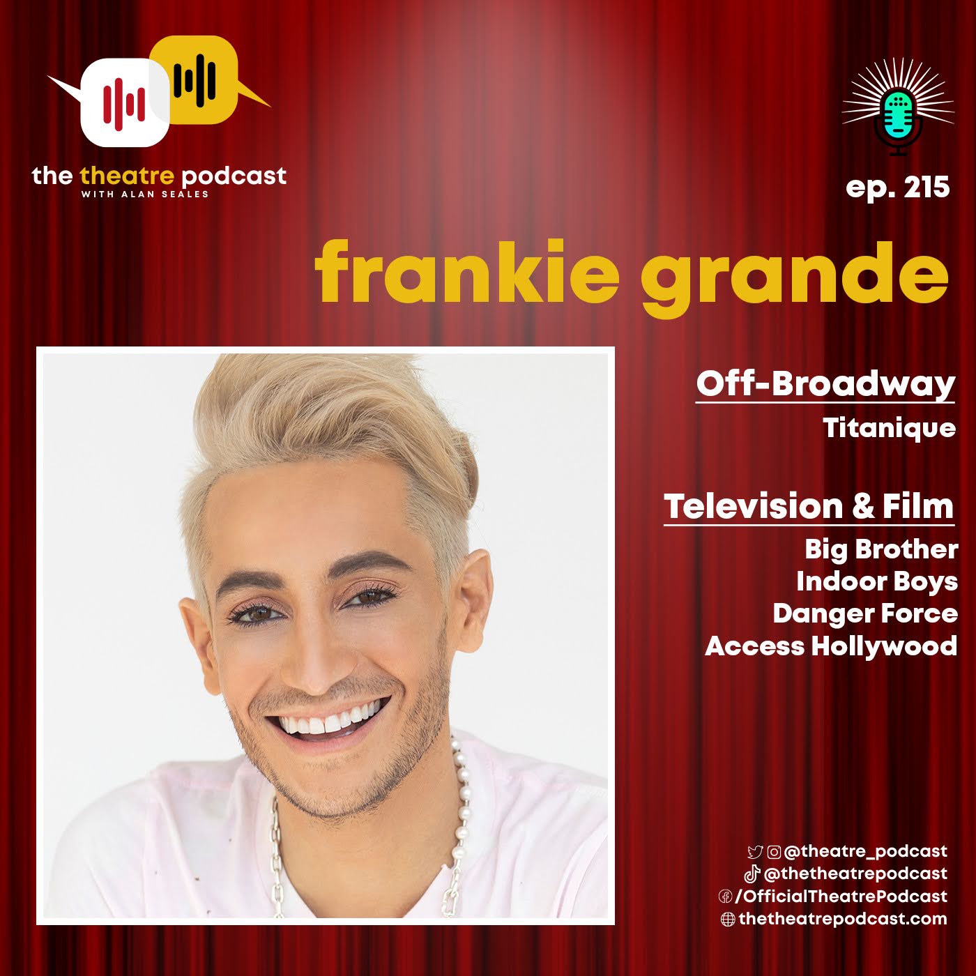 Frankie Grande: Sinking The Titanique Ship 8 Times a Week