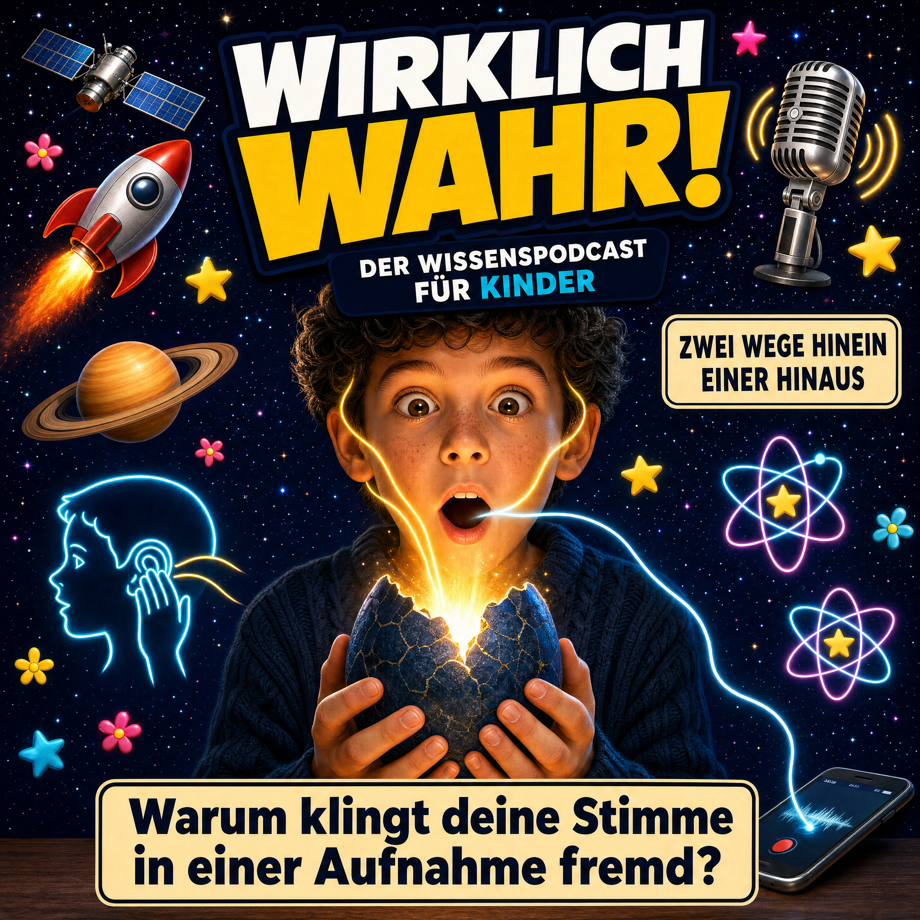 Cover: Wow! Warum klingt deine Stimme in einer Aufnahme so fremd?