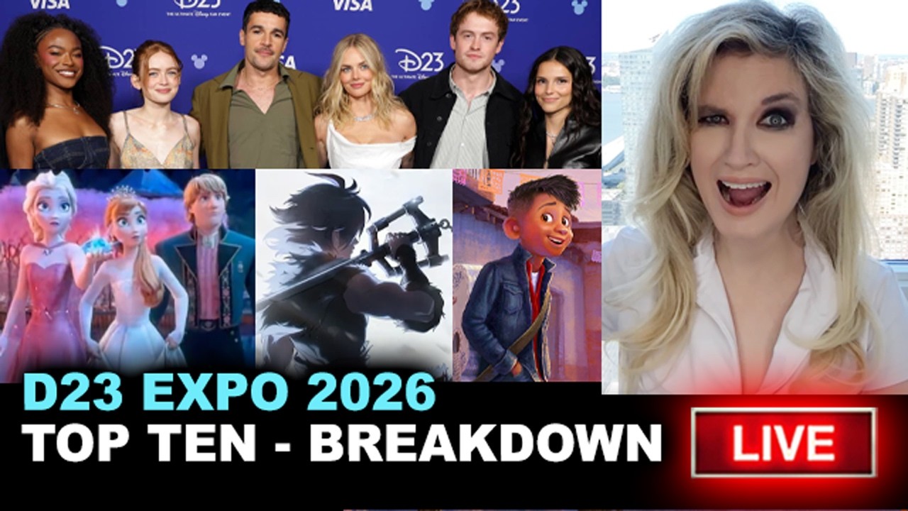 D23 Expo 2026 BREAKDOWN - MCU X-Men Cast Inde Navarrette, Frozen 3, Kingdom Hearts Anime Disney Plus