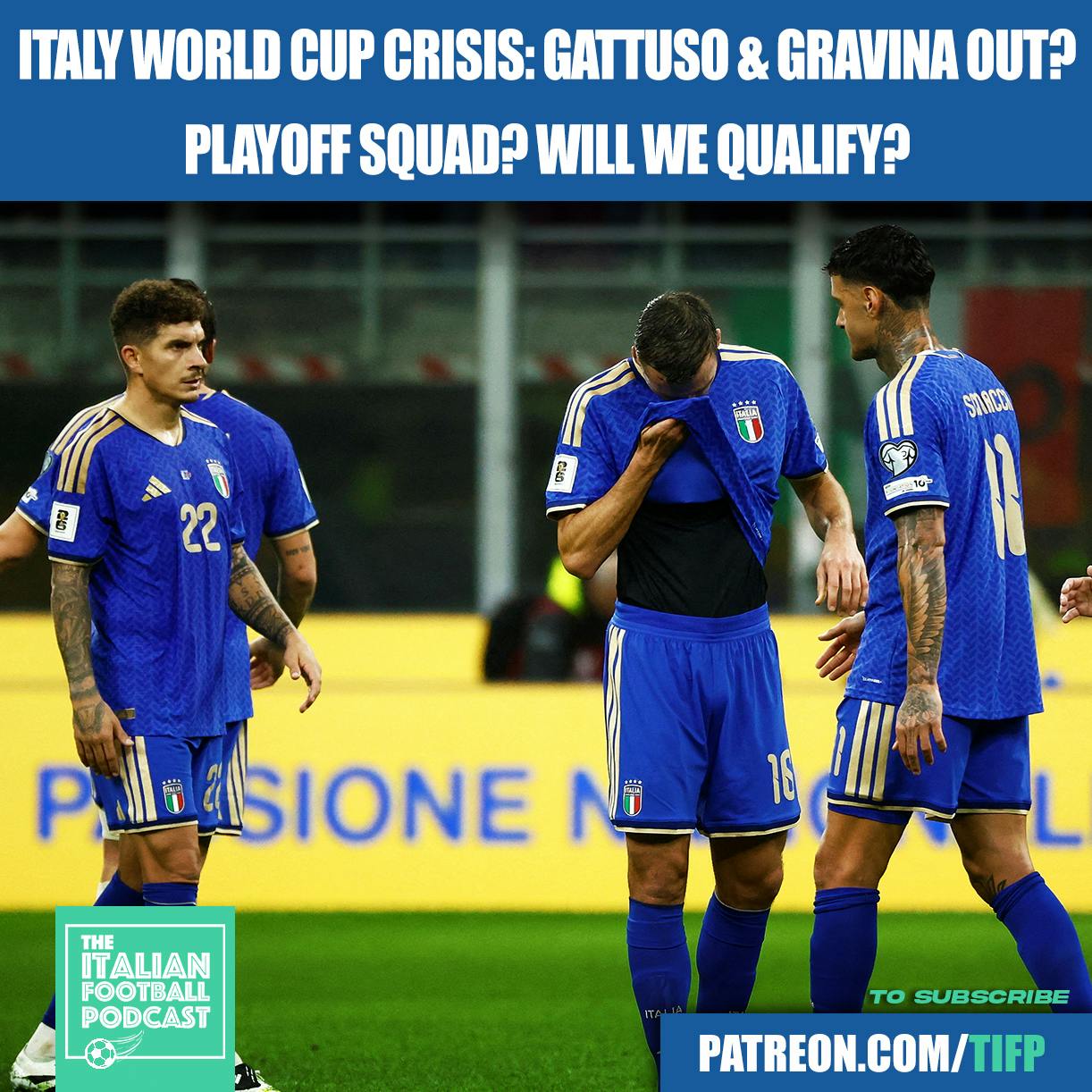 Italy FIFA World Cup CRISIS: Gennaro Gattuso & Gabriele Gravina OUT? | Playoff Squad | Giovanni Di Lorenzo RETIRE | Do We Qualify? & Much More Italy FIFA World Cup CRISIS: Gennaro Gattuso & Gabriele Gravina OUT? | Playoff Squad | Giovanni Di Lorenzo RETIRE | Do We Qualify? & Much More