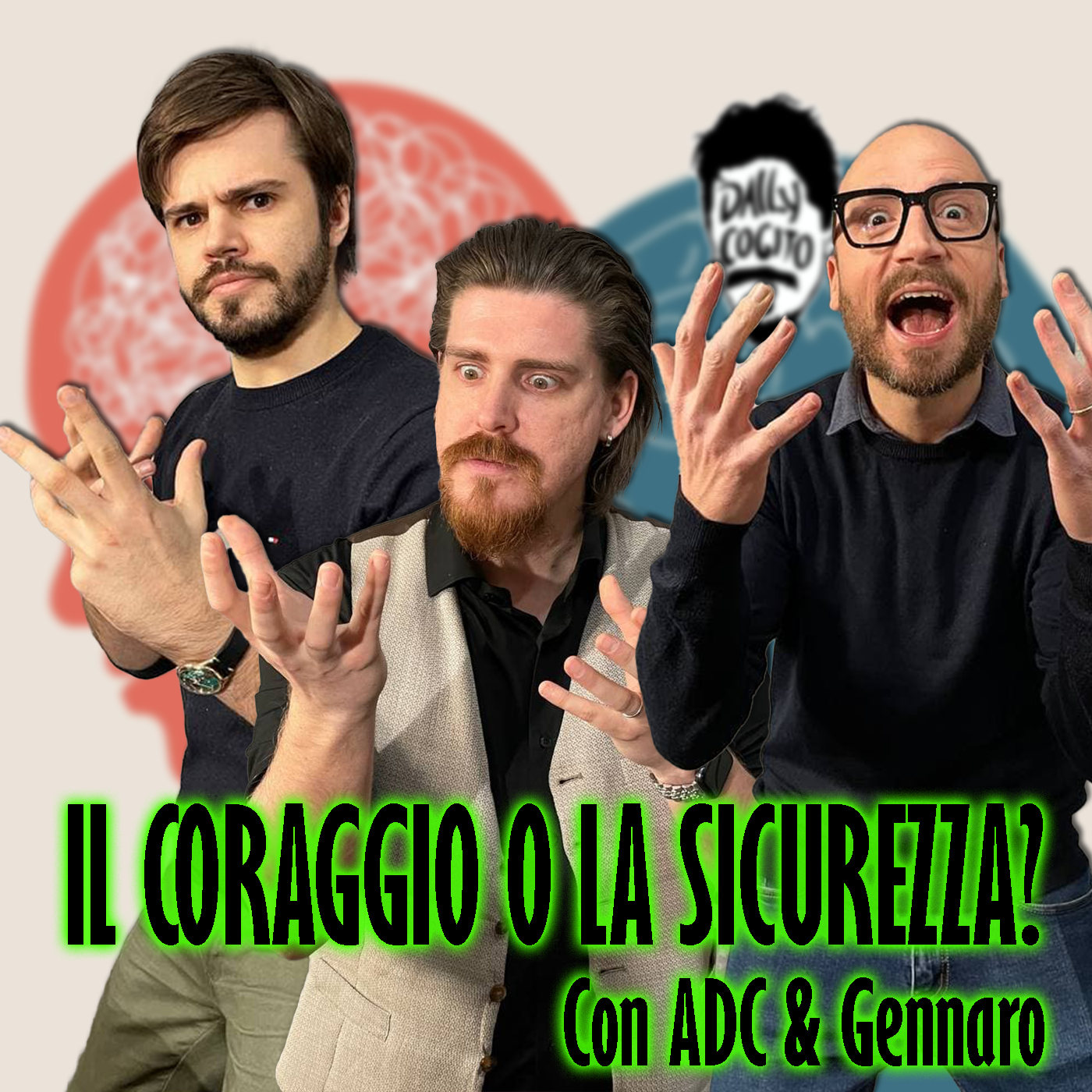 Essere al Sicuro oppure essere Coraggiosi? con Gennaro Romagnoli e Alessandro De Concini