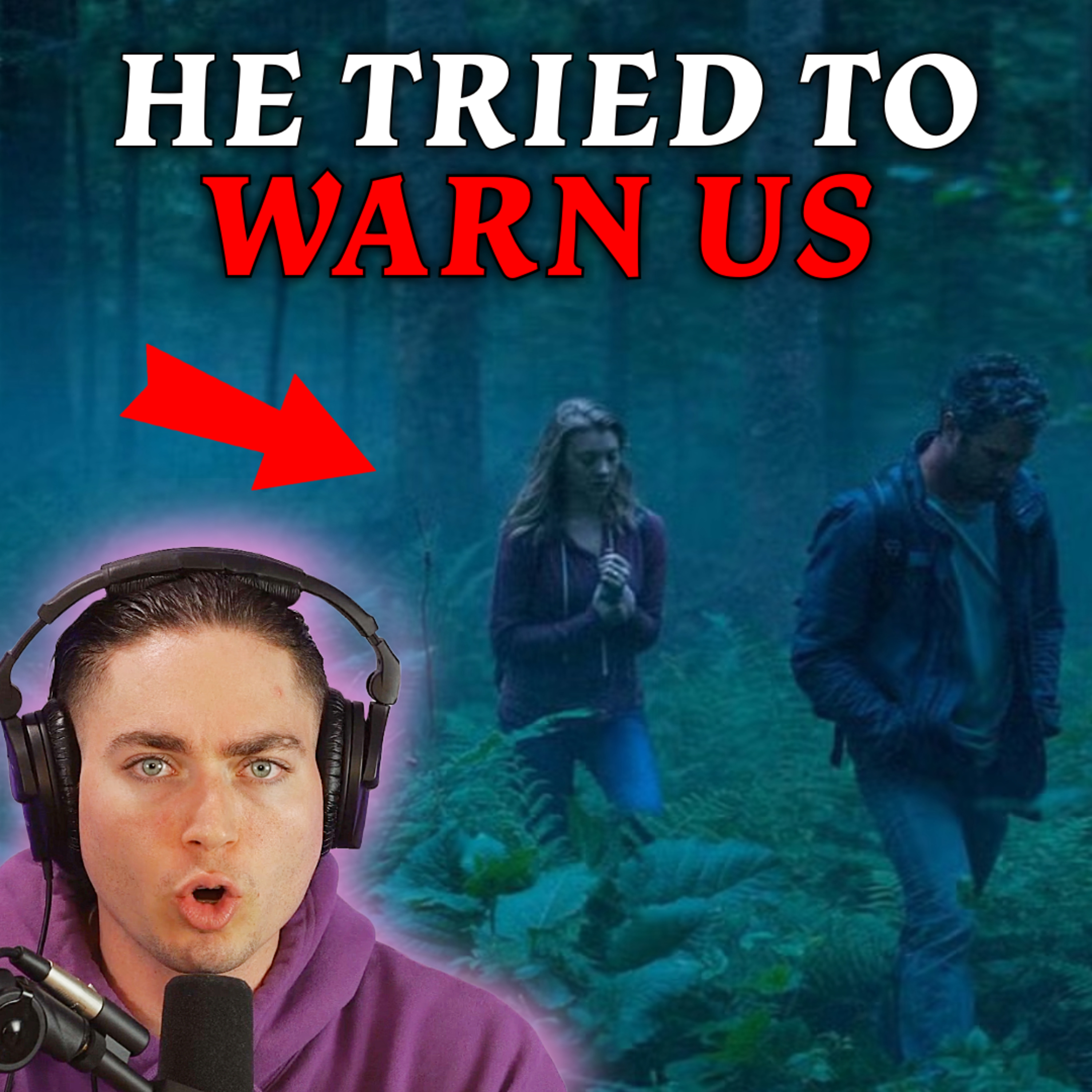 We never should have camped in those woods..