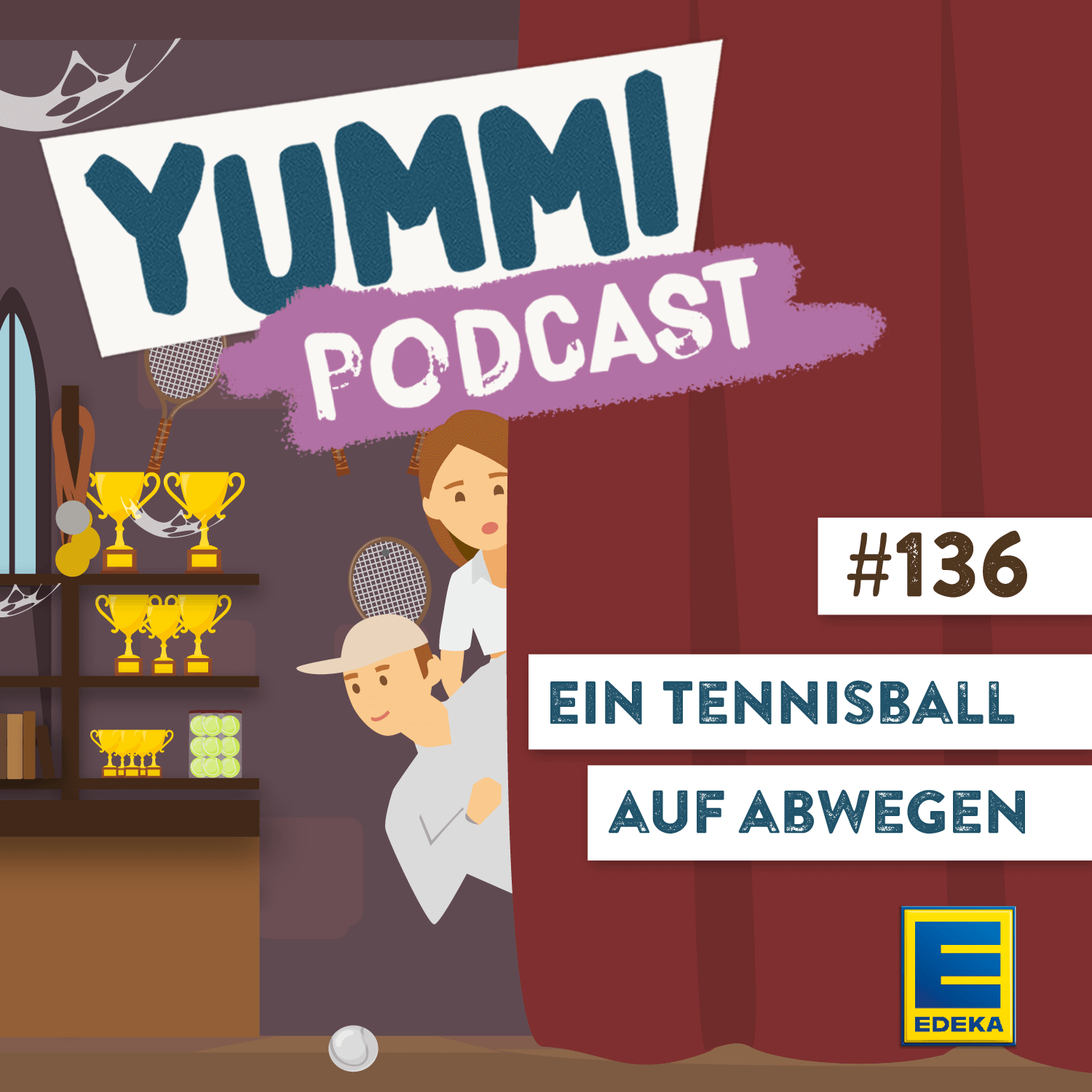 Cover: Ein Tennisball auf Abwegen