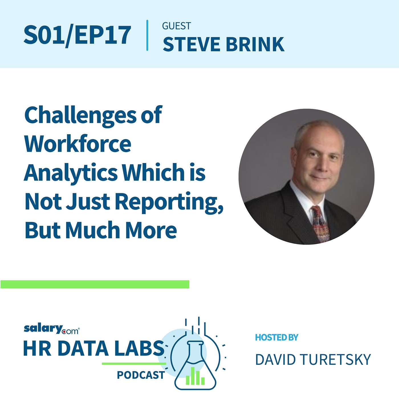 Steve Brink - Challenges of Workforce Analytics Which is Not Just Reporting, But Much More episode artwork