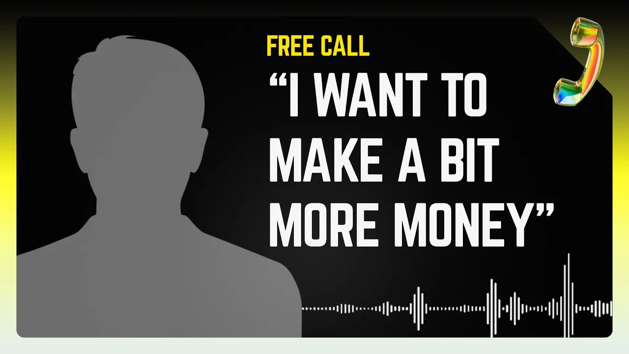 21 Year Old Apprentice Wants to Make More Money - The System Free Call