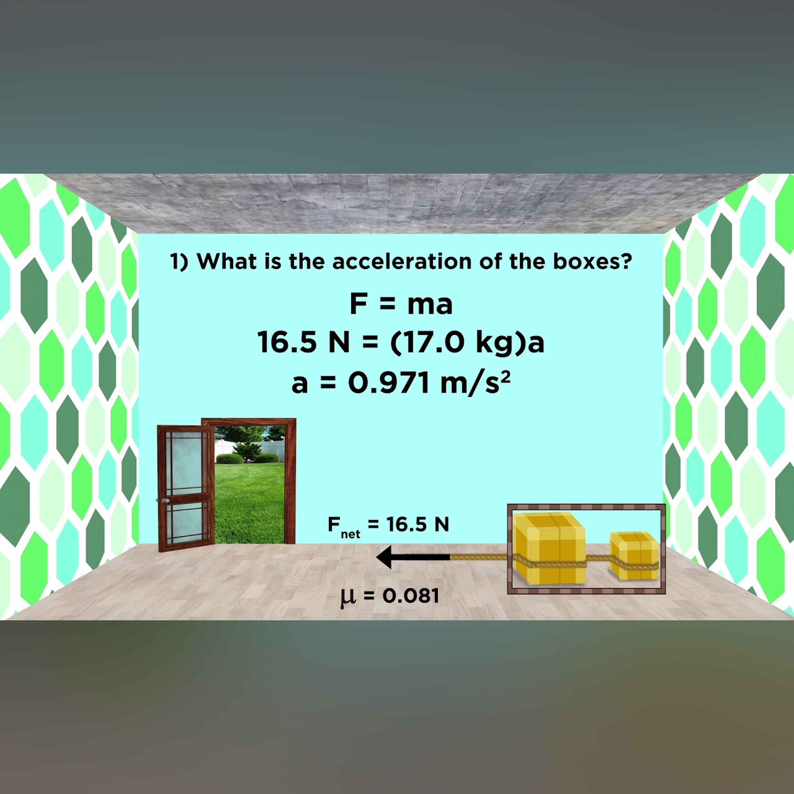 Practice Problem: One-Dimensional Two-Body Problem