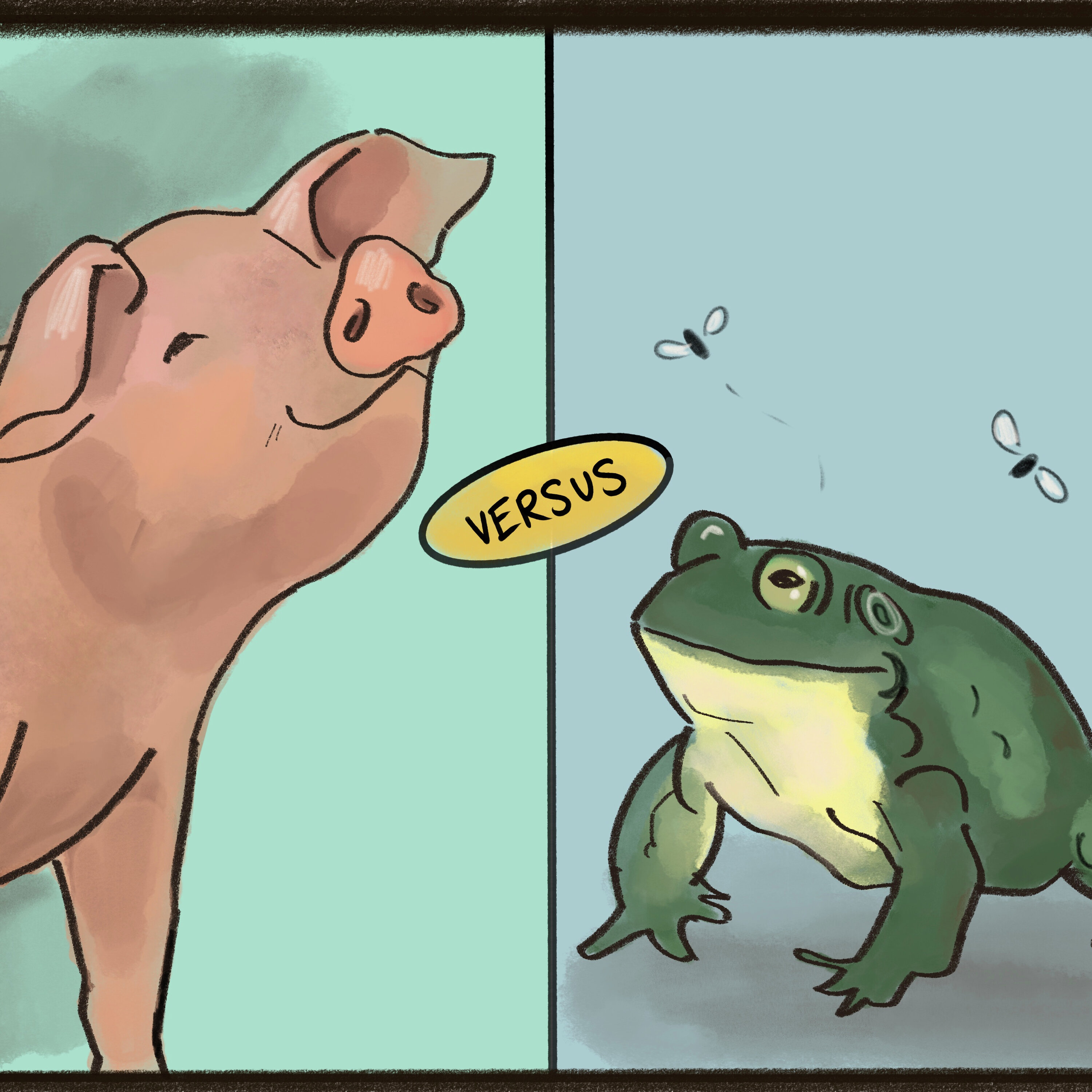 Pigs vs. Frogs