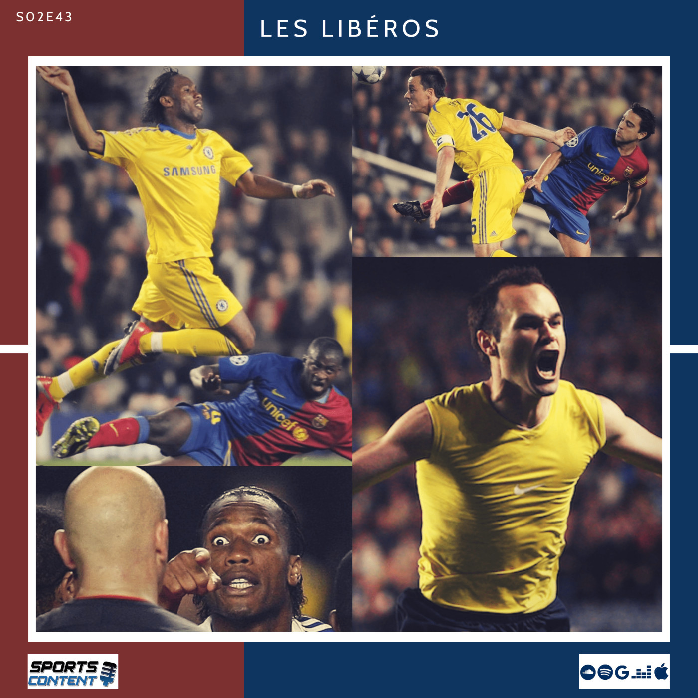 Legend Game : FC Barcelone - Chelsea FC 1/2 LDC 2008-2009