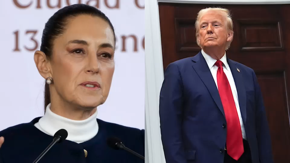 Trump a Sheinbaum: ¡Gracias!