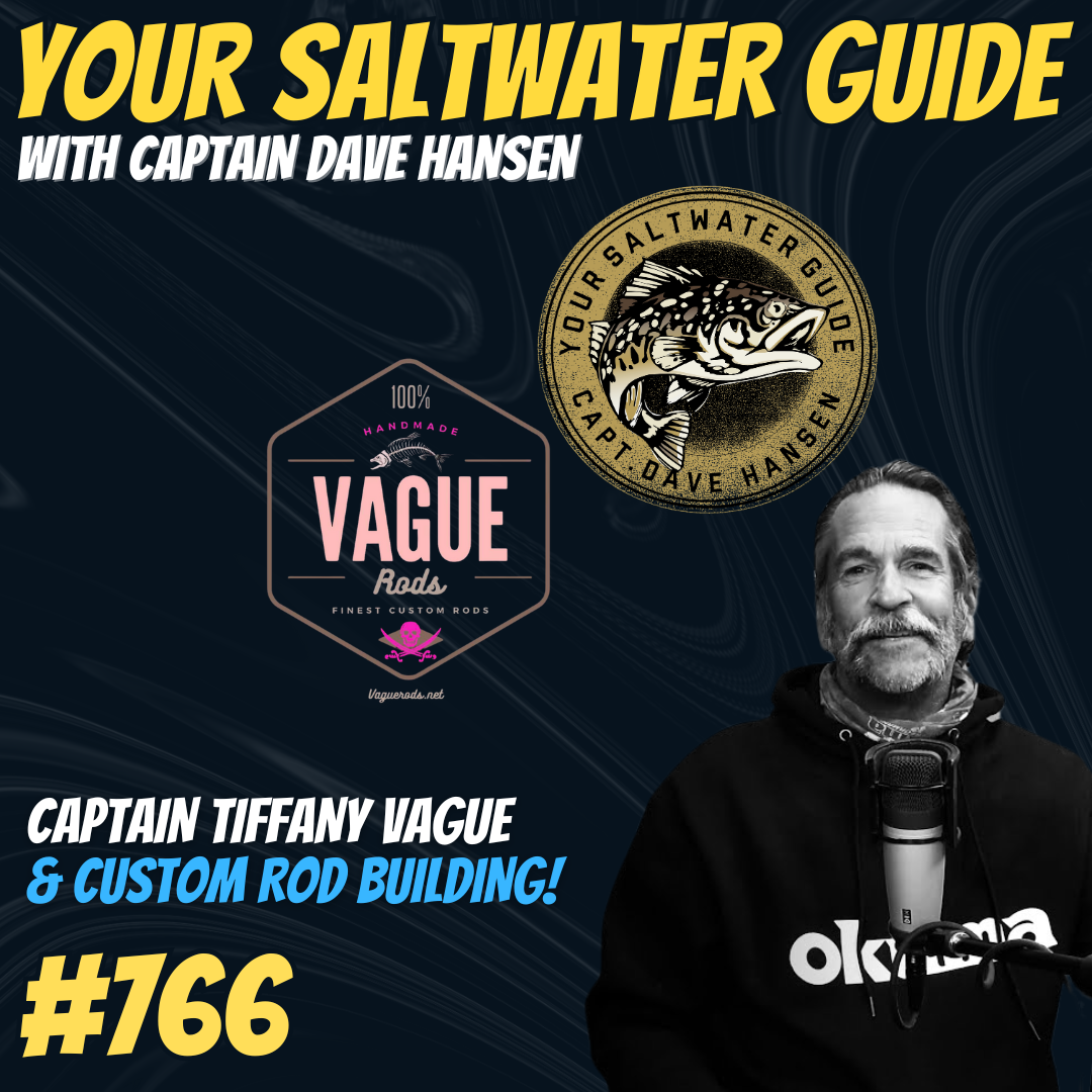 Custom Fishing Rods with Captain Tiffany Vague! #766