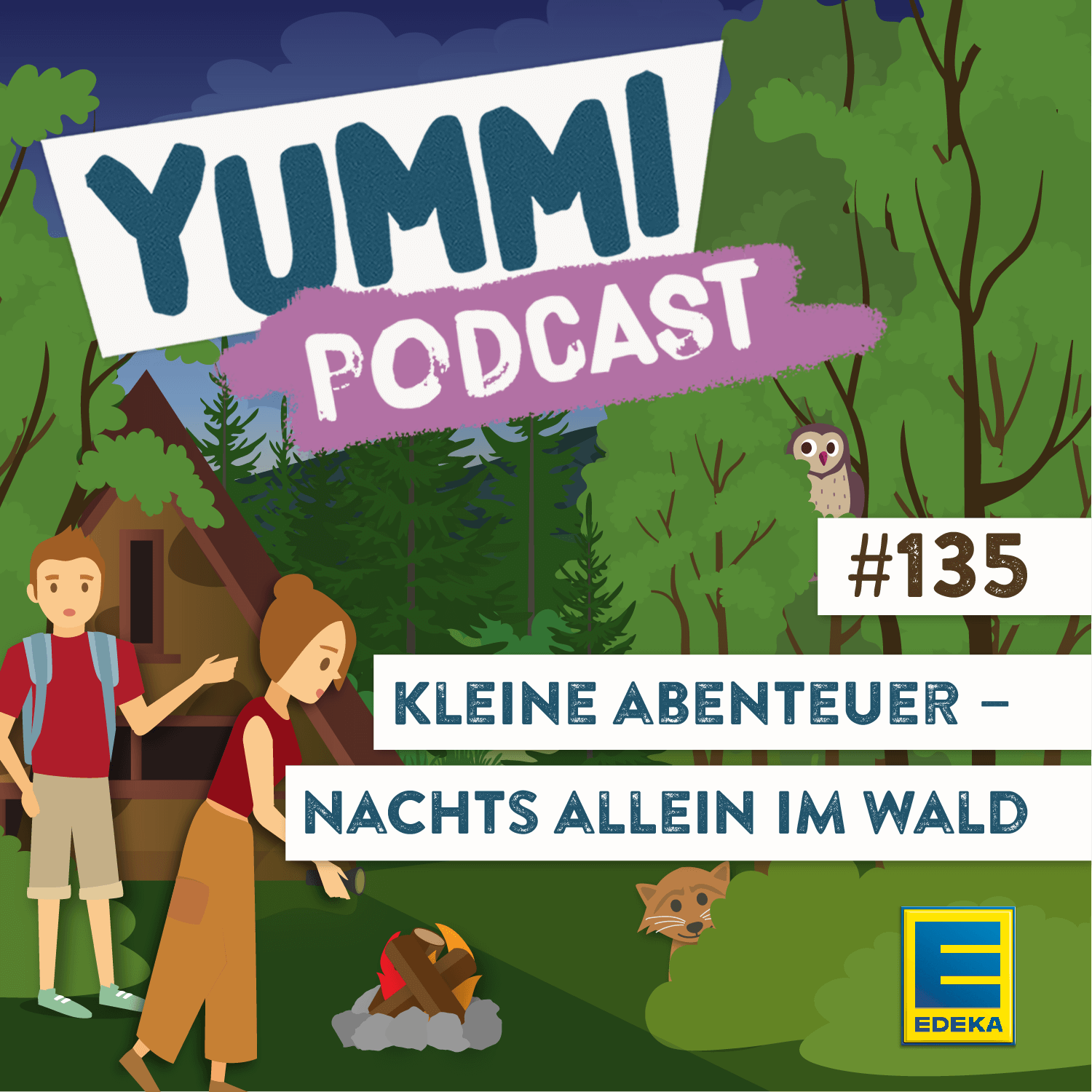Cover: Kleine Abenteuer – Nachts allein im Wald