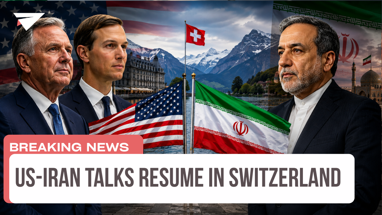 US-Iran Talks Resume in Switzerland, Breaking News episode artwork