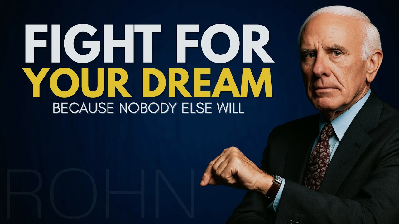 Fight For Your Dream Because Nobody Else Will | Jim Rohn Motivation