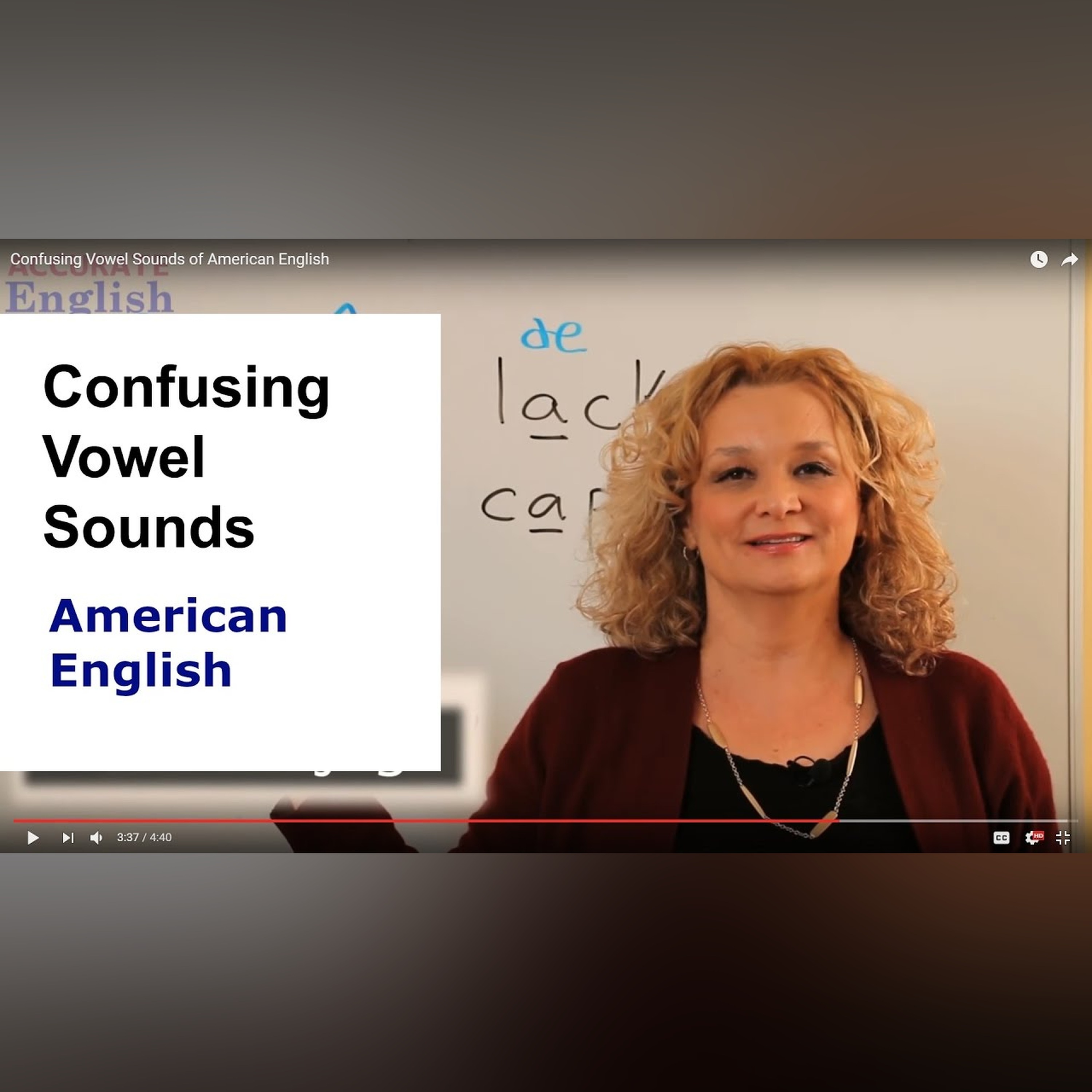 Confusing Vowel Sounds of American English | Accurate English episode artwork