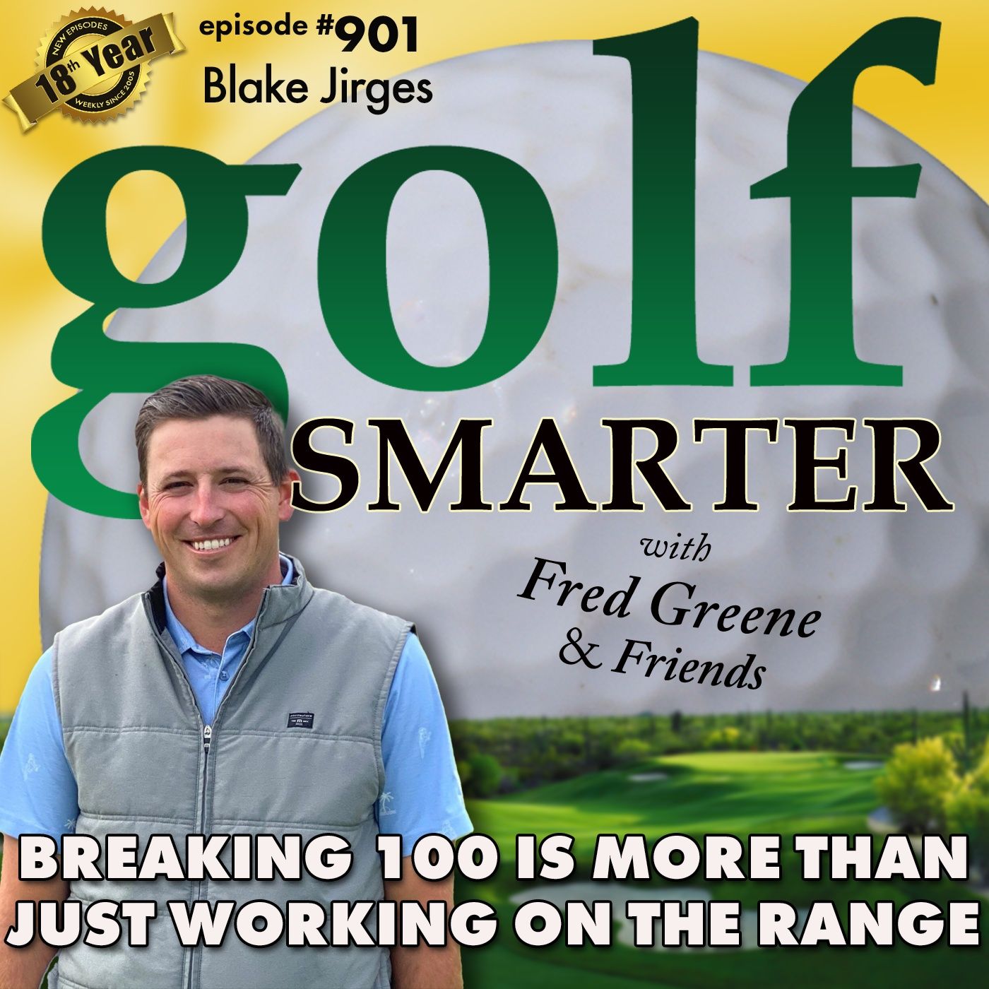 Breaking 100 Is Not Going To Be Achieved By Just Working On The Range  |. #901 episode artwork