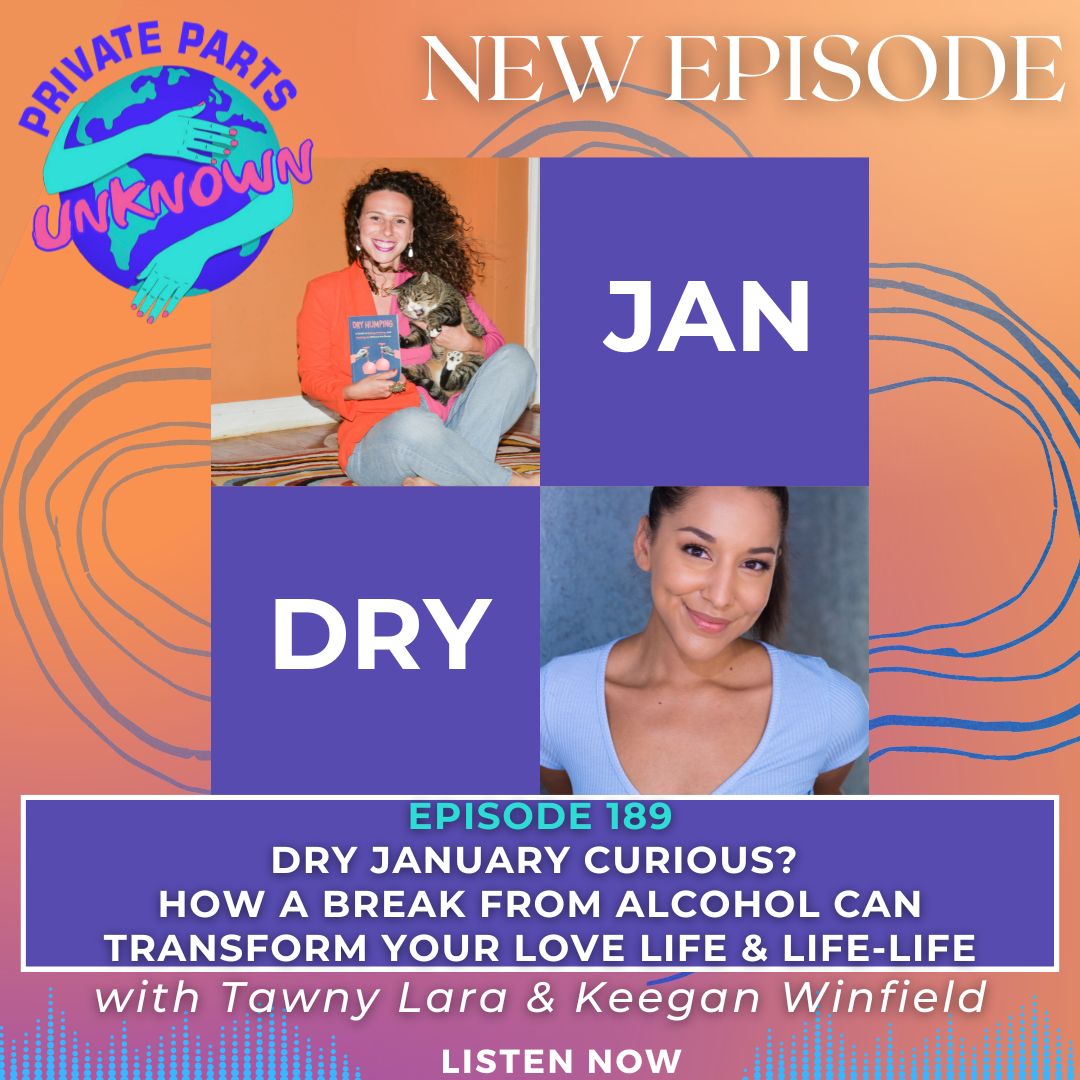 Dry January Curious? How a Break from Alcohol Can Transform Your Love Life & Life-Life with Tawny Lara & Keegan Winfield
