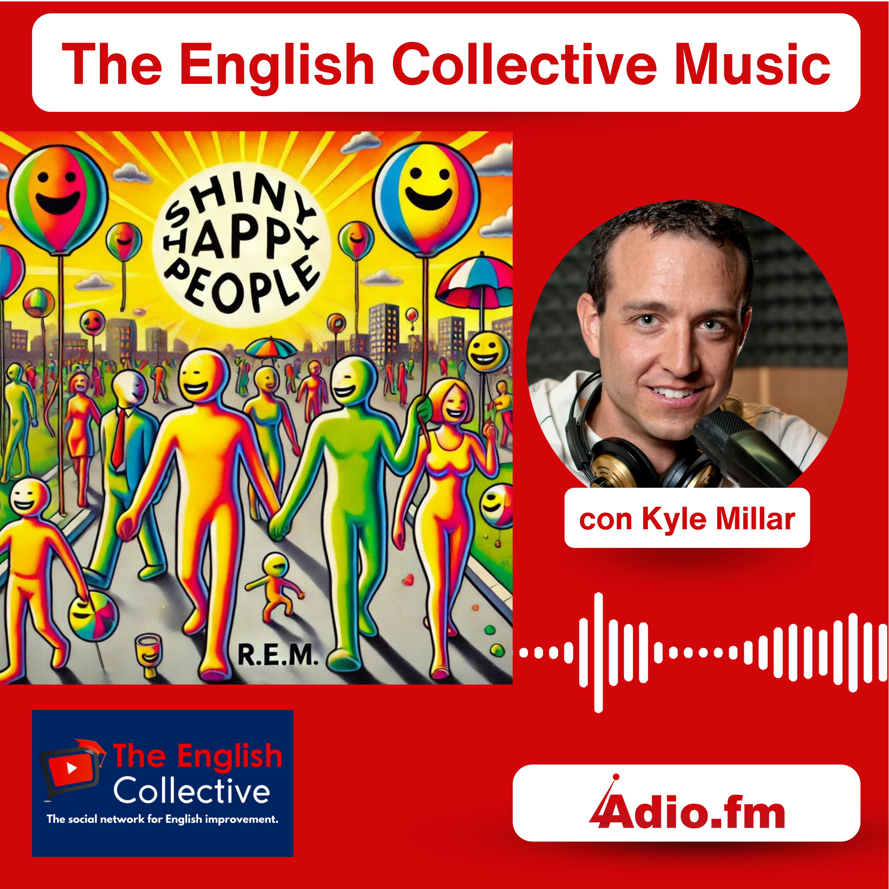 Aprende inglés con R.E.M y Shiny Happy People episode artwork