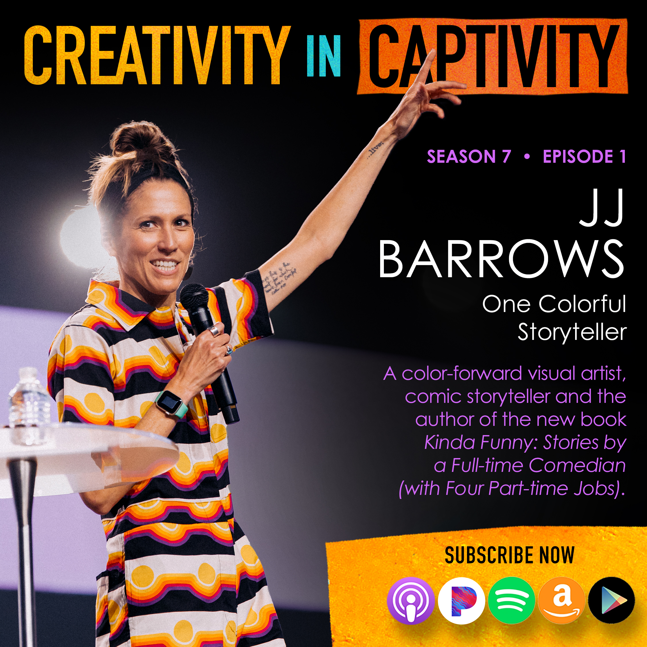 JJ BARROWS: One Colorful Storyteller