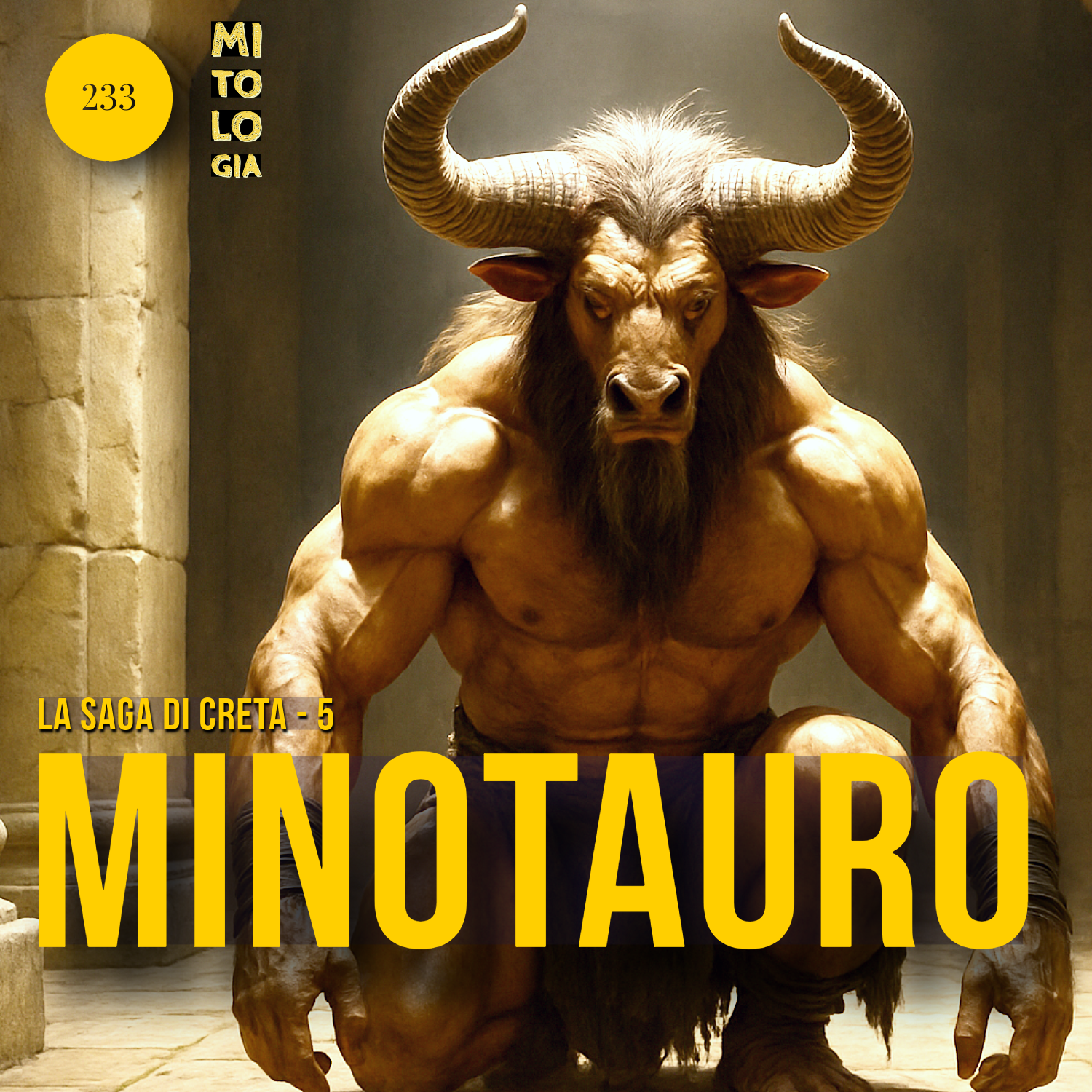 233 - La Saga di Creta ep 5 - Nel cuore del Labirinto: il Minotauro