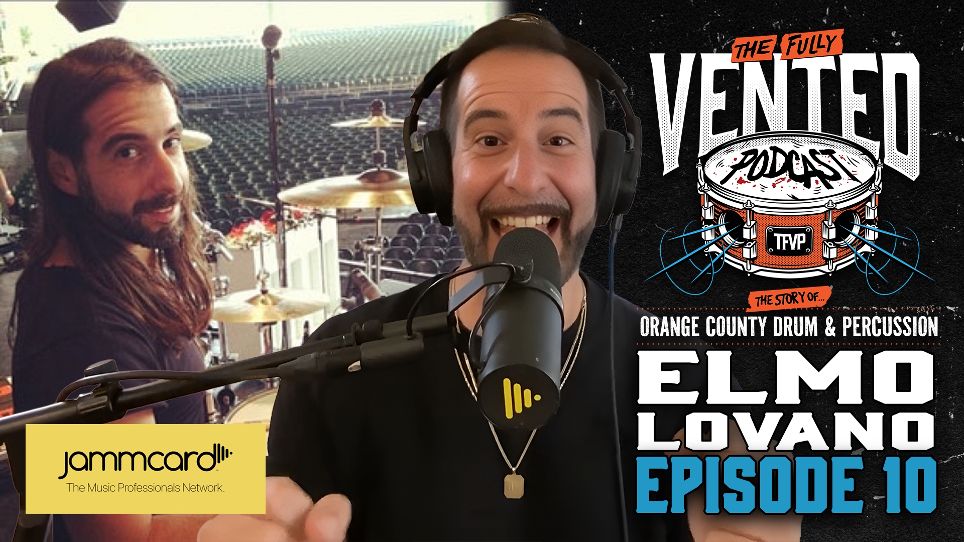 Drummer Elmo Lovano on the custom drum heyday, Warped Tour, and starting Jammcard | Ep. 10