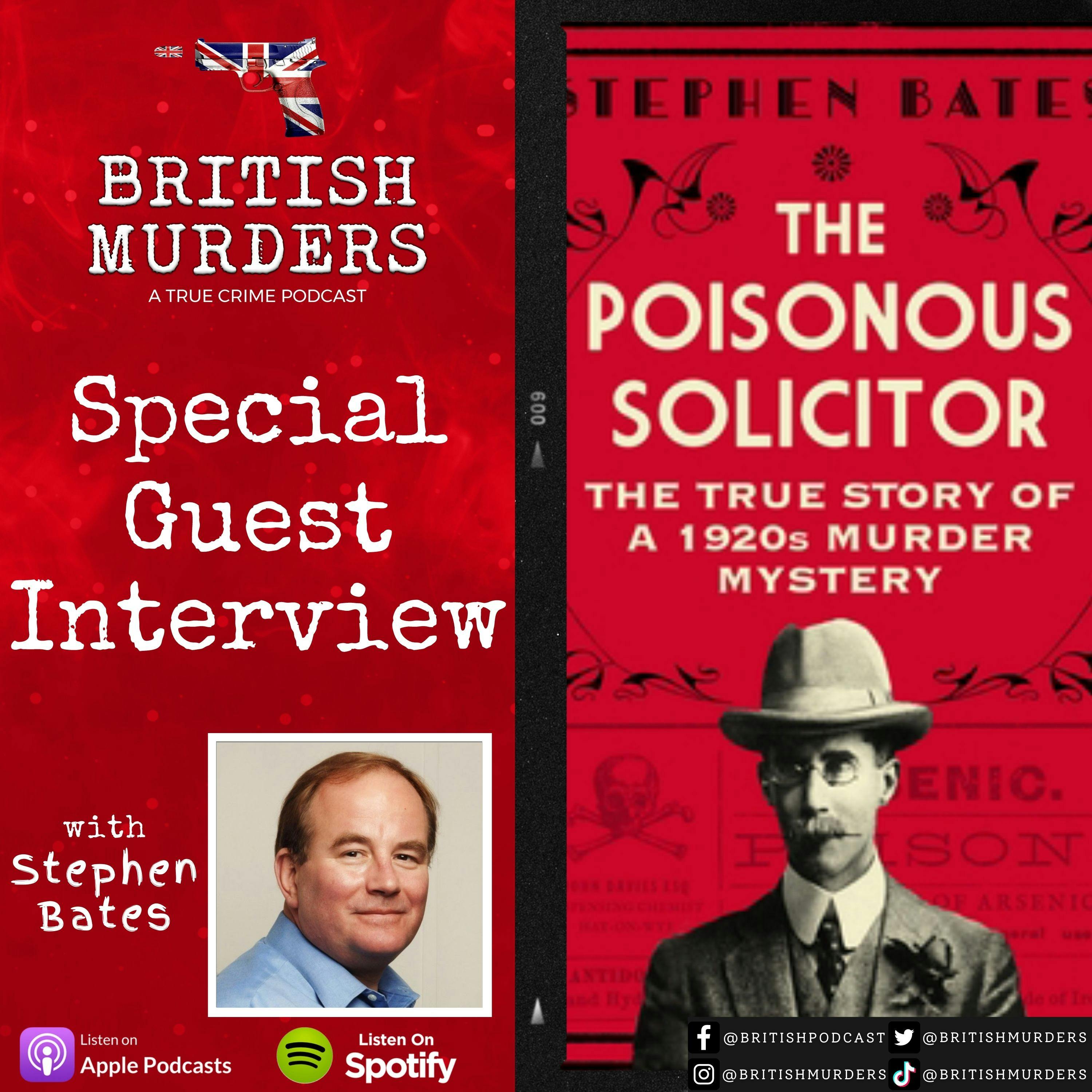 "The Poisonous Solicitor" Major Herbert Armstrong with Stephen Bates (Writer and Award-Winning Journalist) Image