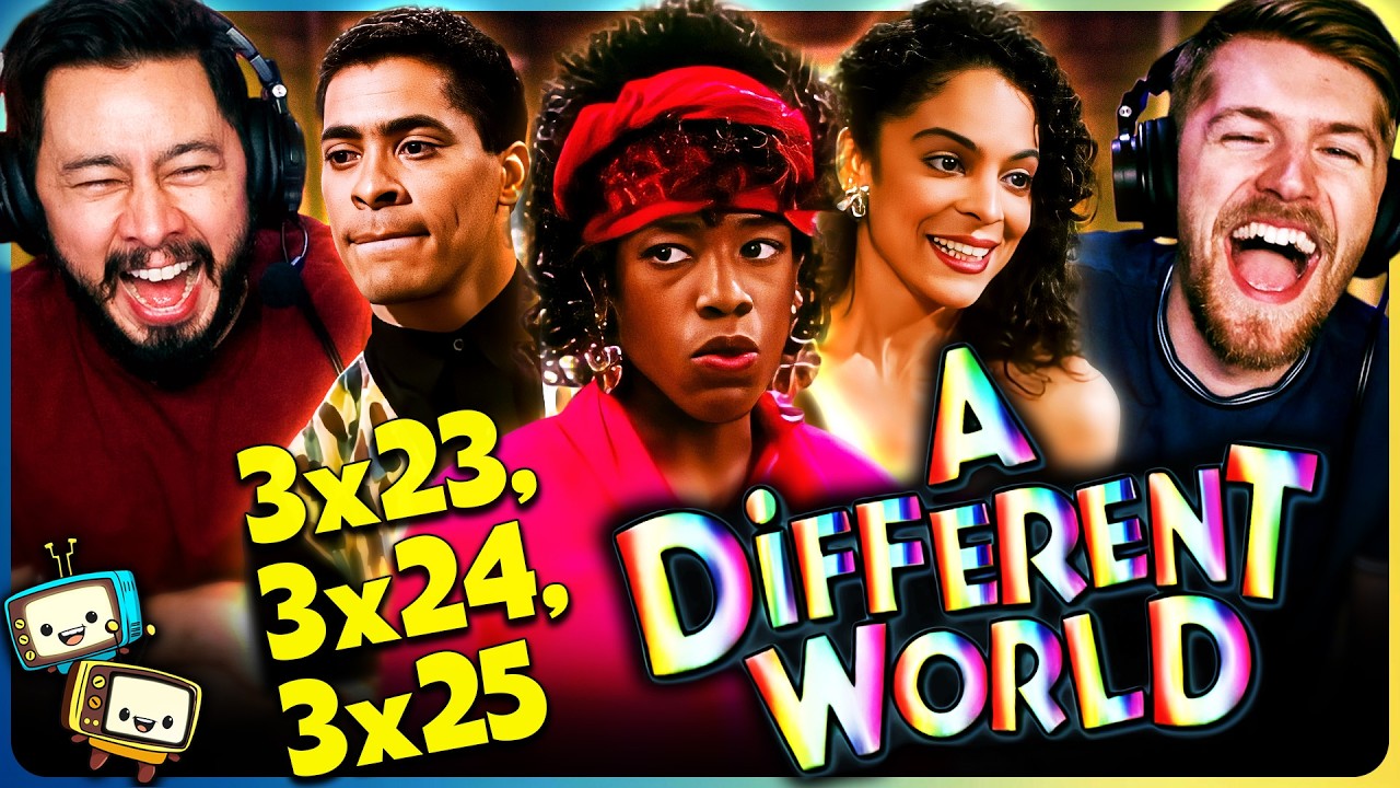 A DIFFERENT WORLD 3x23, 3x24, & 3x25 Reaction! | Jasmine Guy, Kadeem Hardison, w/ Jaby Koay episode artwork