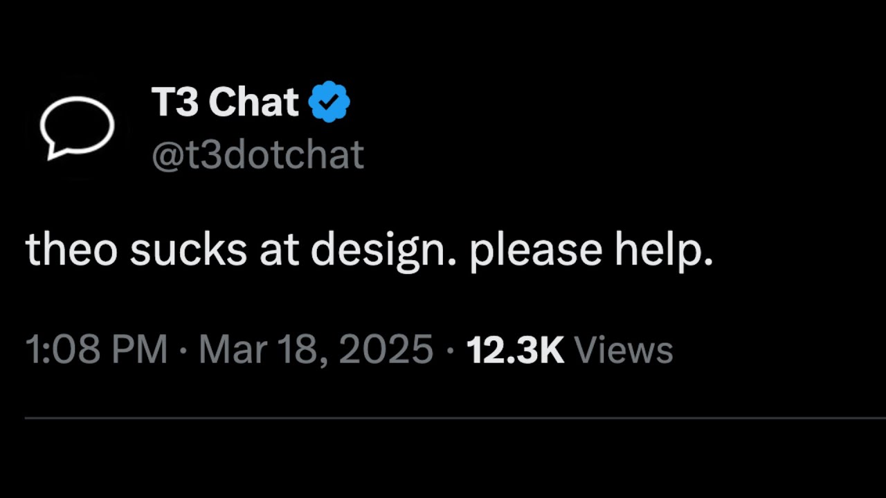 Fixing T3 Chat’s Biggest Problem (me) | Theo - t3․gg