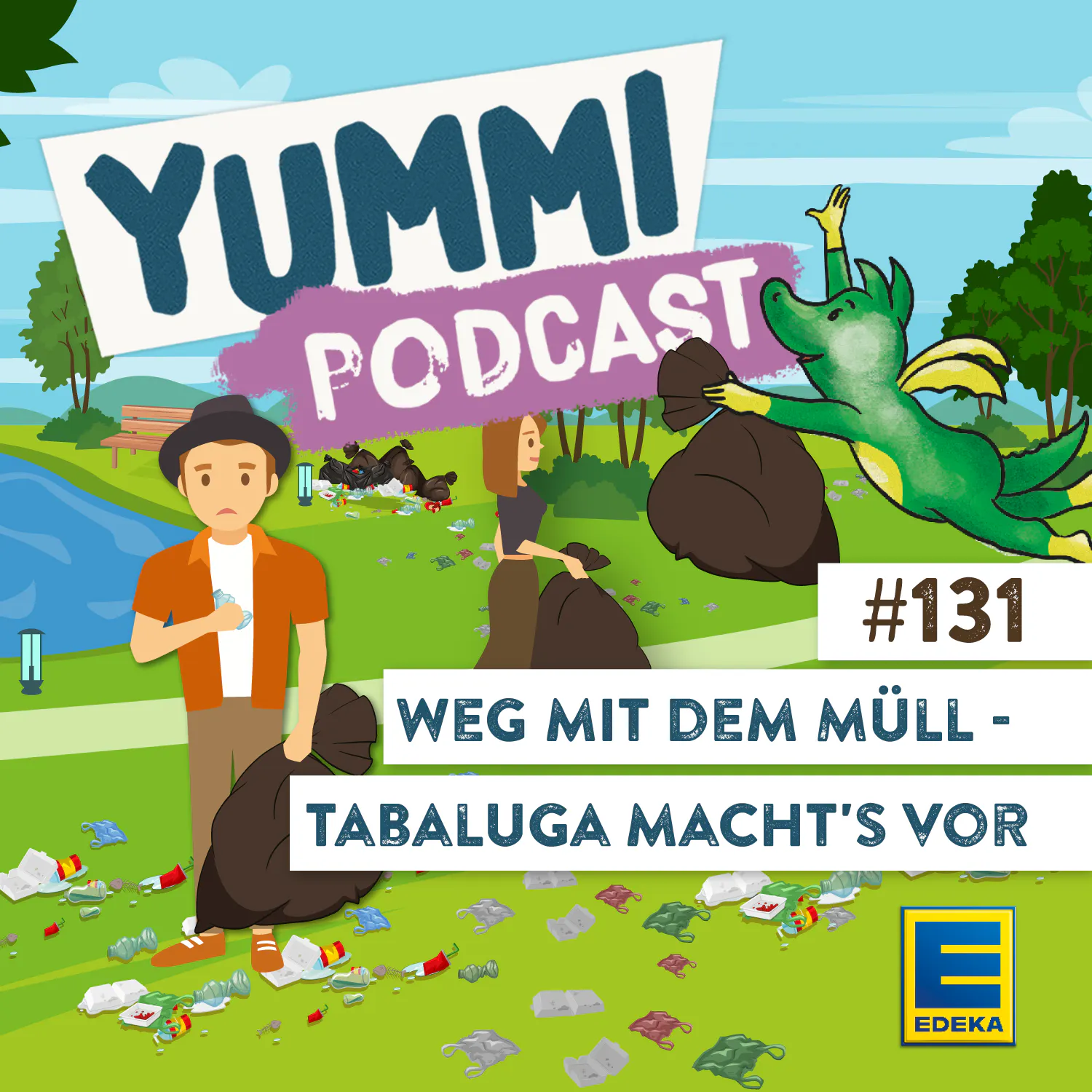 Cover: Weg mit dem Müll - Tabaluga macht's vor