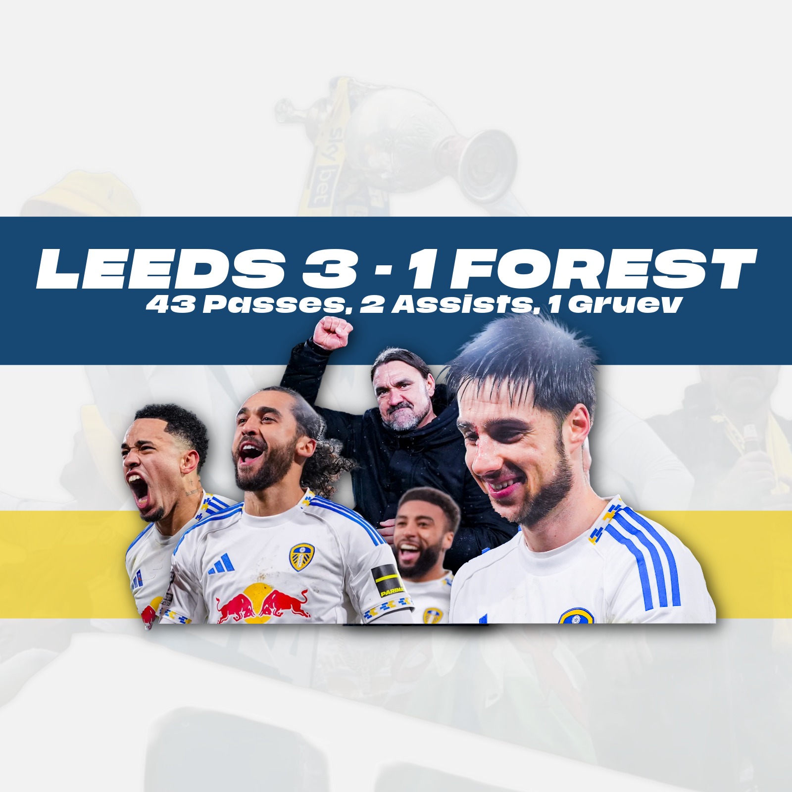 43 Passes, 2 Assists, 1 Gruev - Leeds 3-1 Forest | Leeds, That! Podcast