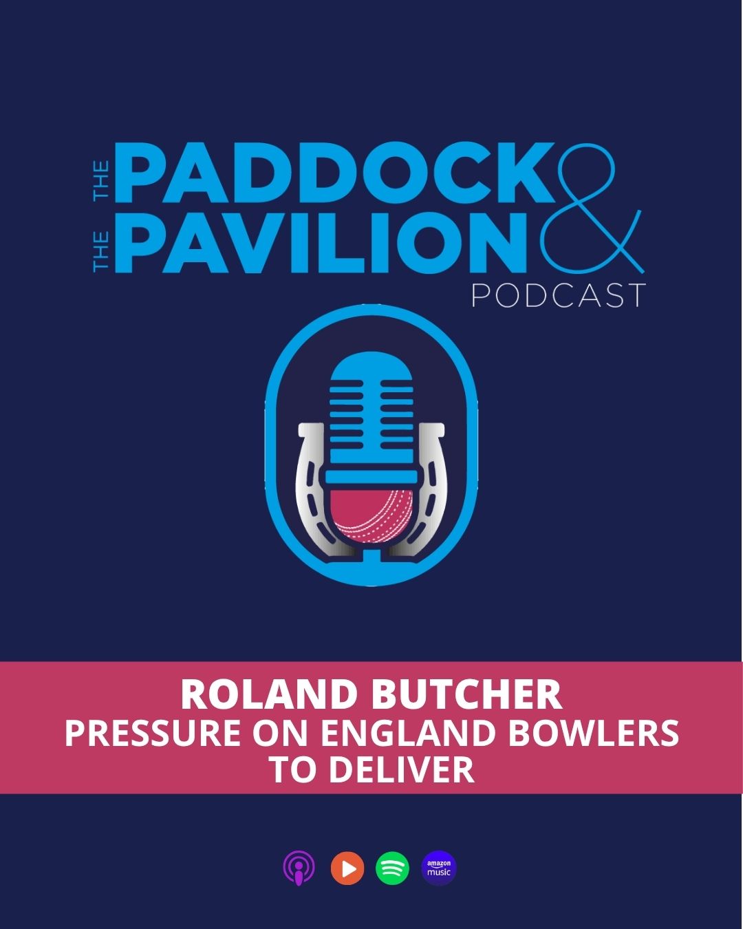 Ep 375 - Roland Butcher - Pressure on England bowlers to deliver