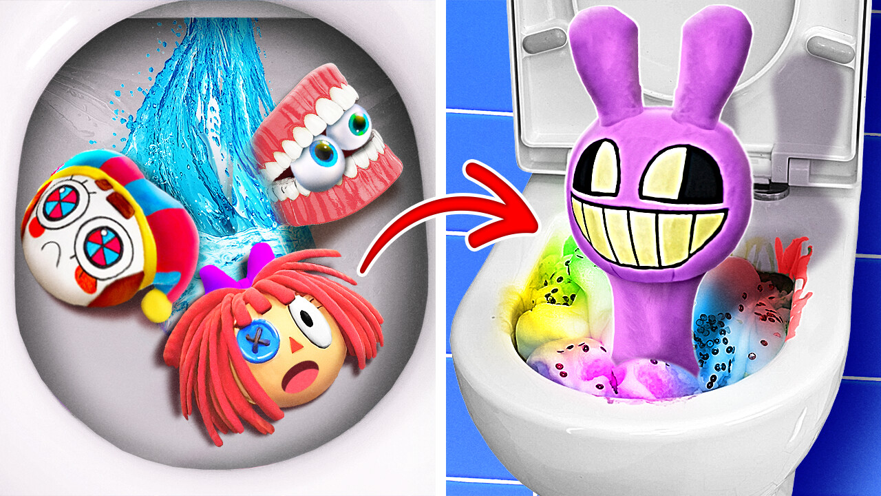 Help! Digital Circus Are In Trouble *Crazy Digital Circus School Crafts And DIY* episode artwork
