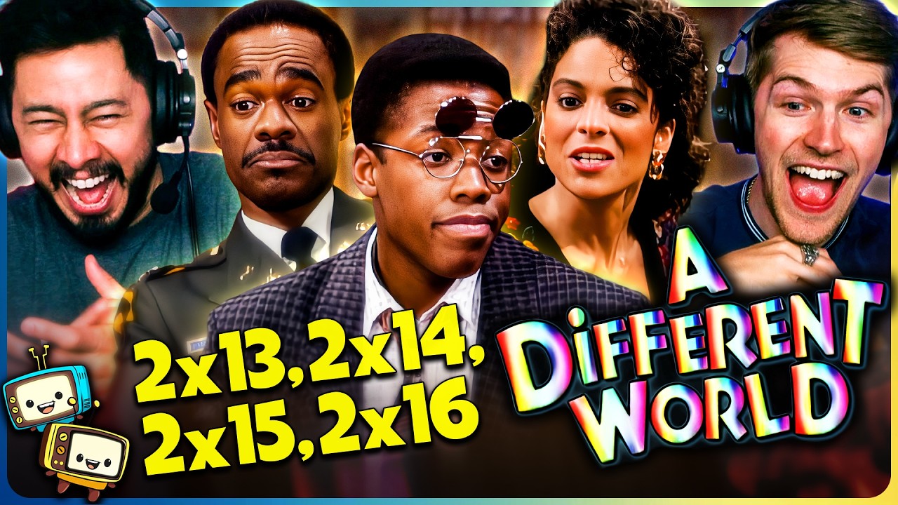 A DIFFERENT WORLD 2x13, 2x14, 2x15, 2x16 Reaction! | Jasmine Guy, Kadeem Hardison, w/ Jaby Koay episode artwork