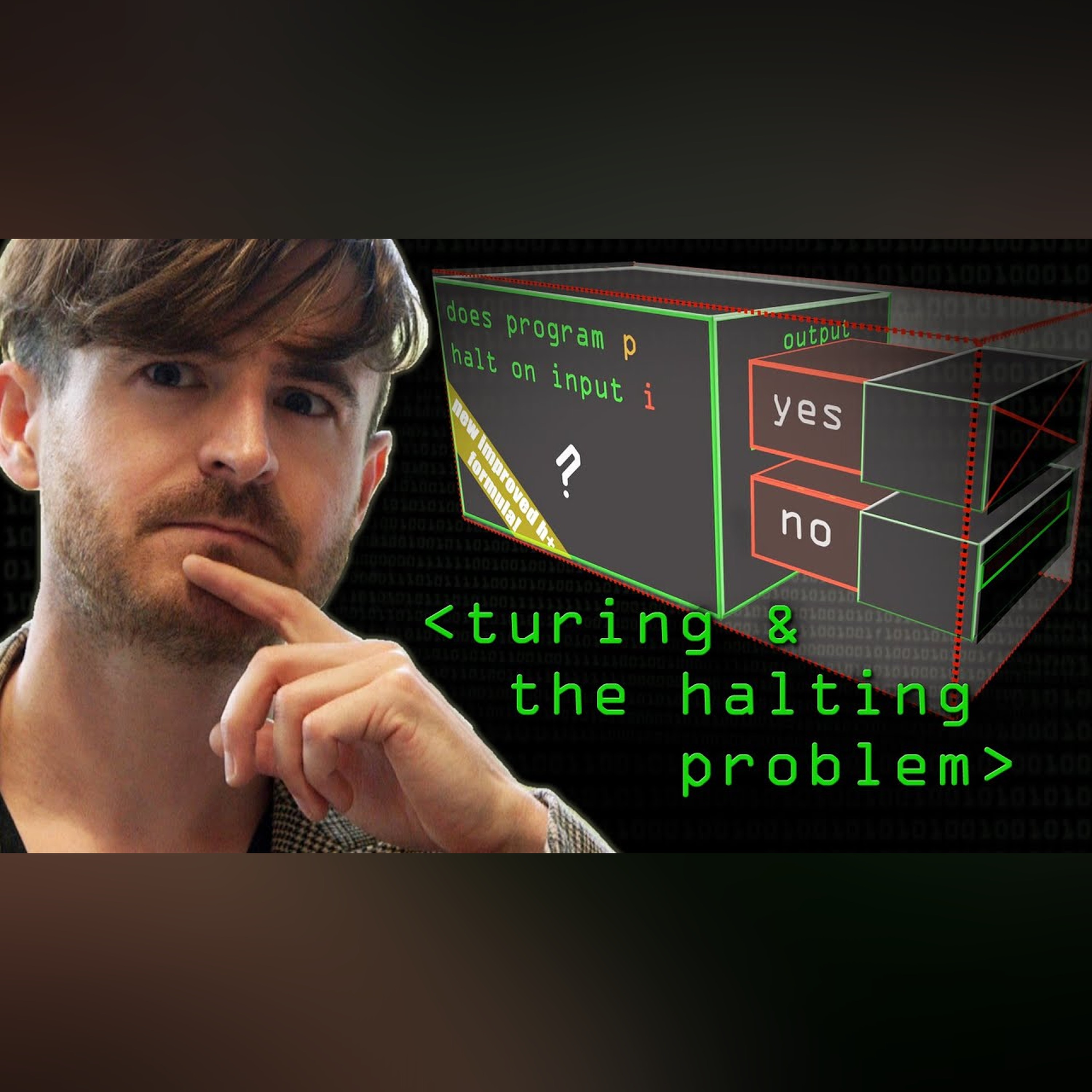 Turing and The Halting Problem - Computerphile episode artwork