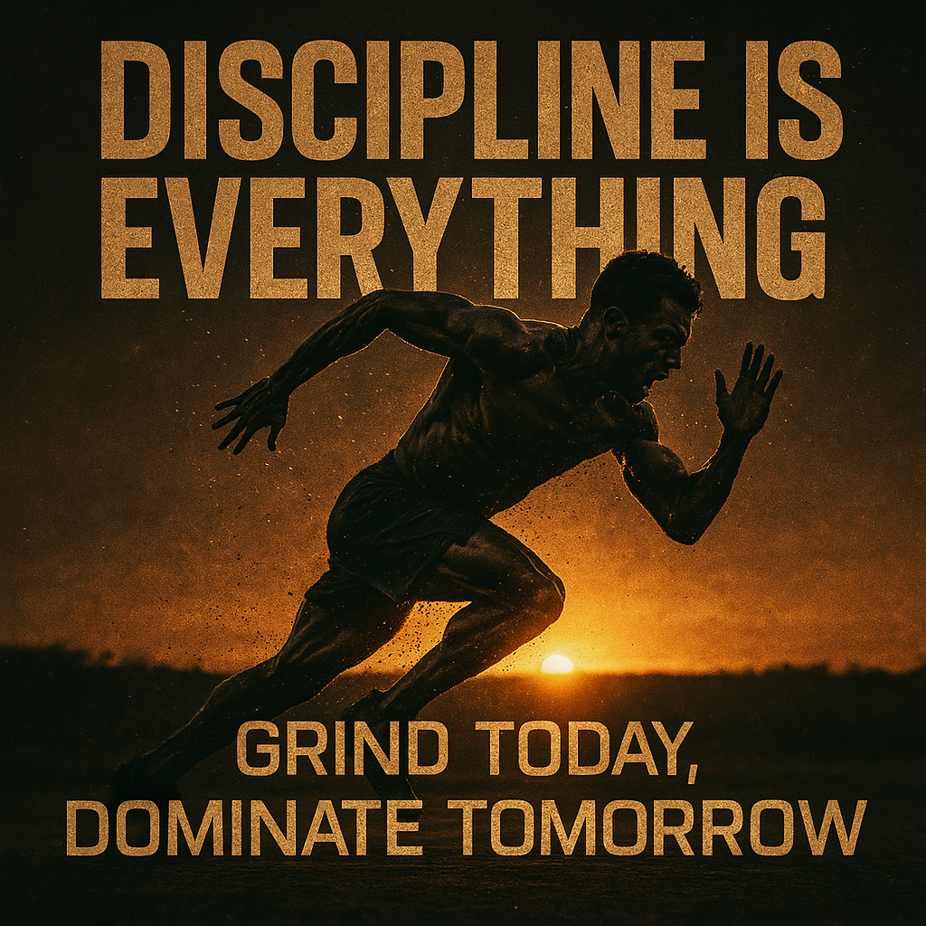 Discipline Is Everything—Grind Today, Dominate Tomorrow Motivational Speech