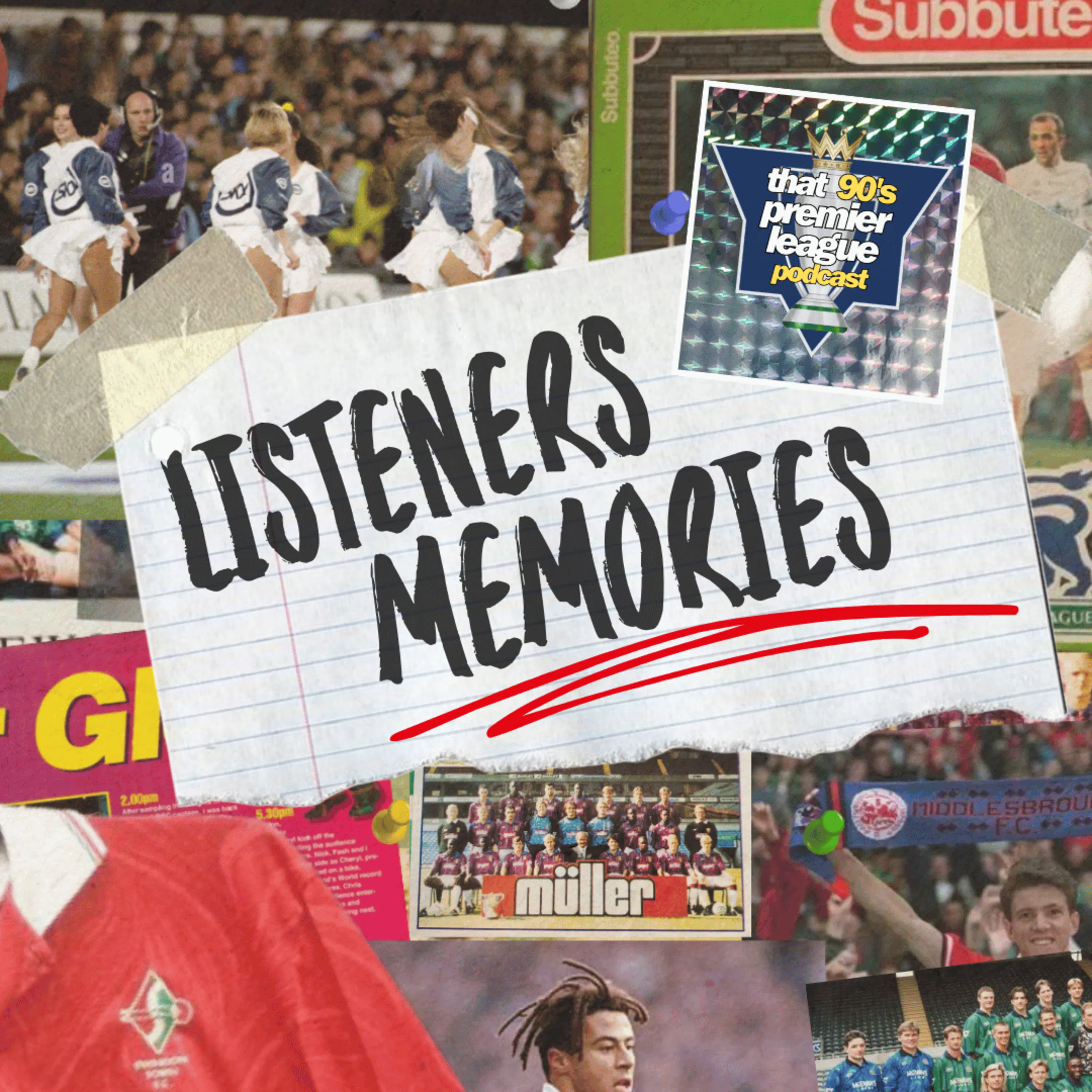 Our Listeners’ Memories from the 90’s Premier League episode artwork