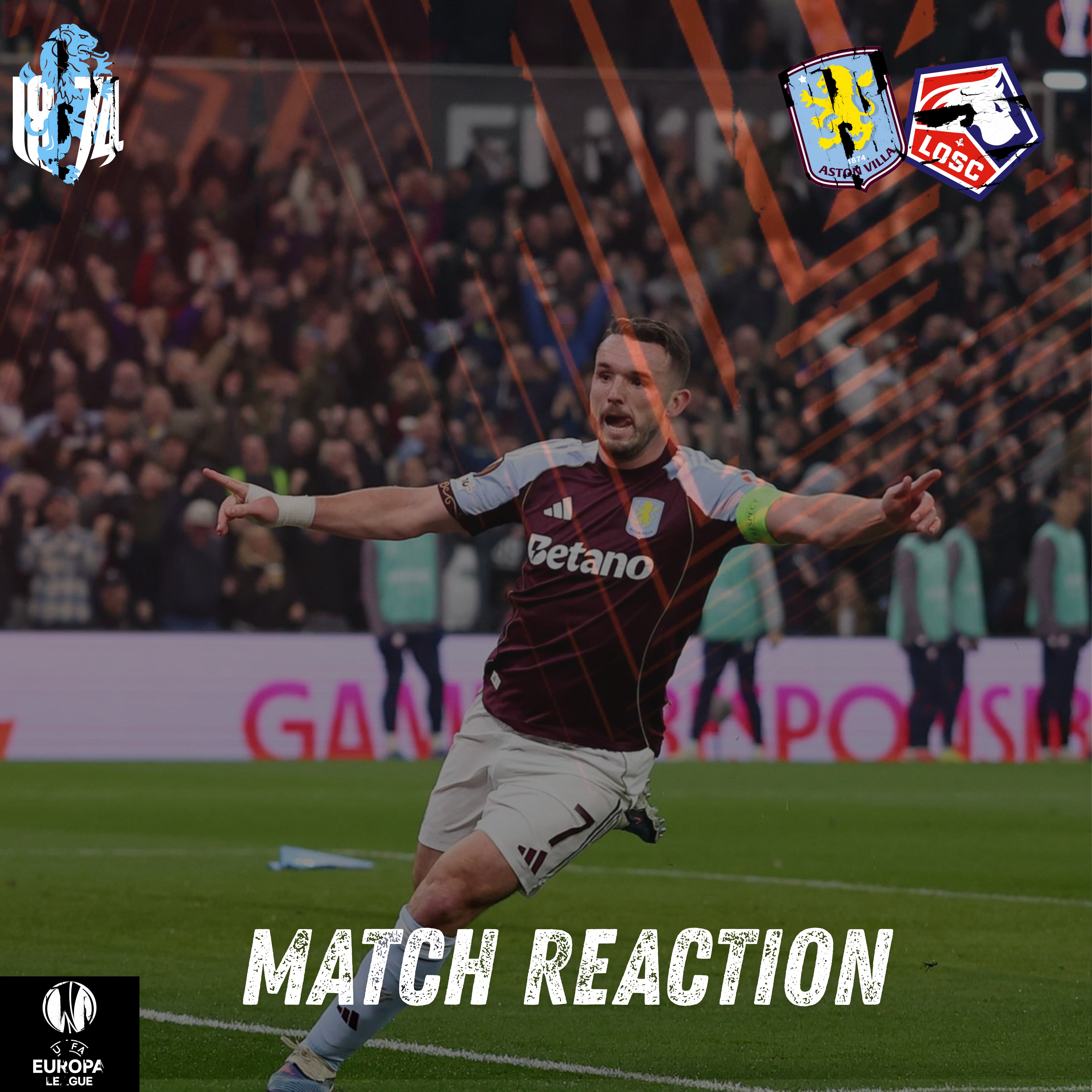Villa Head Into The Europa League Quarter Final With Victory Versus Lille....