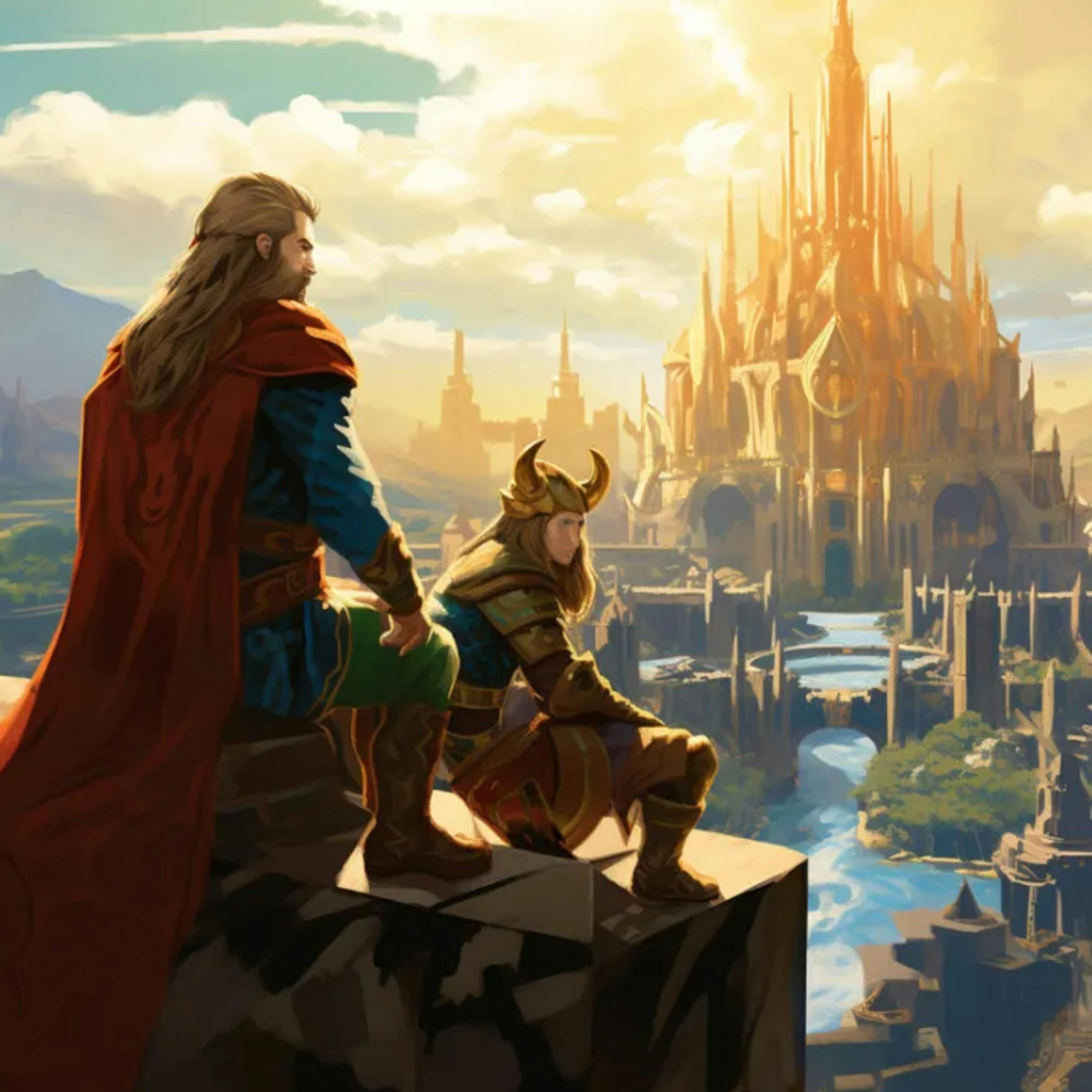 Thor and Loki in The Giants' City - Viking Myth Bedtime Stories